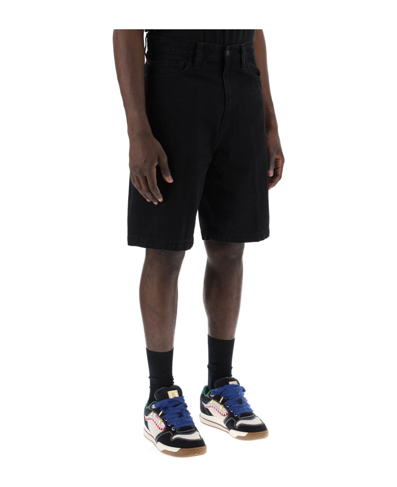 Carhartt Landon Denim Shorts - BLACK (Black)