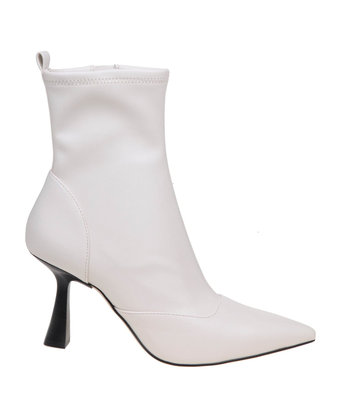 MICHAEL Michael Kors Clara Ankle Boots - Cream