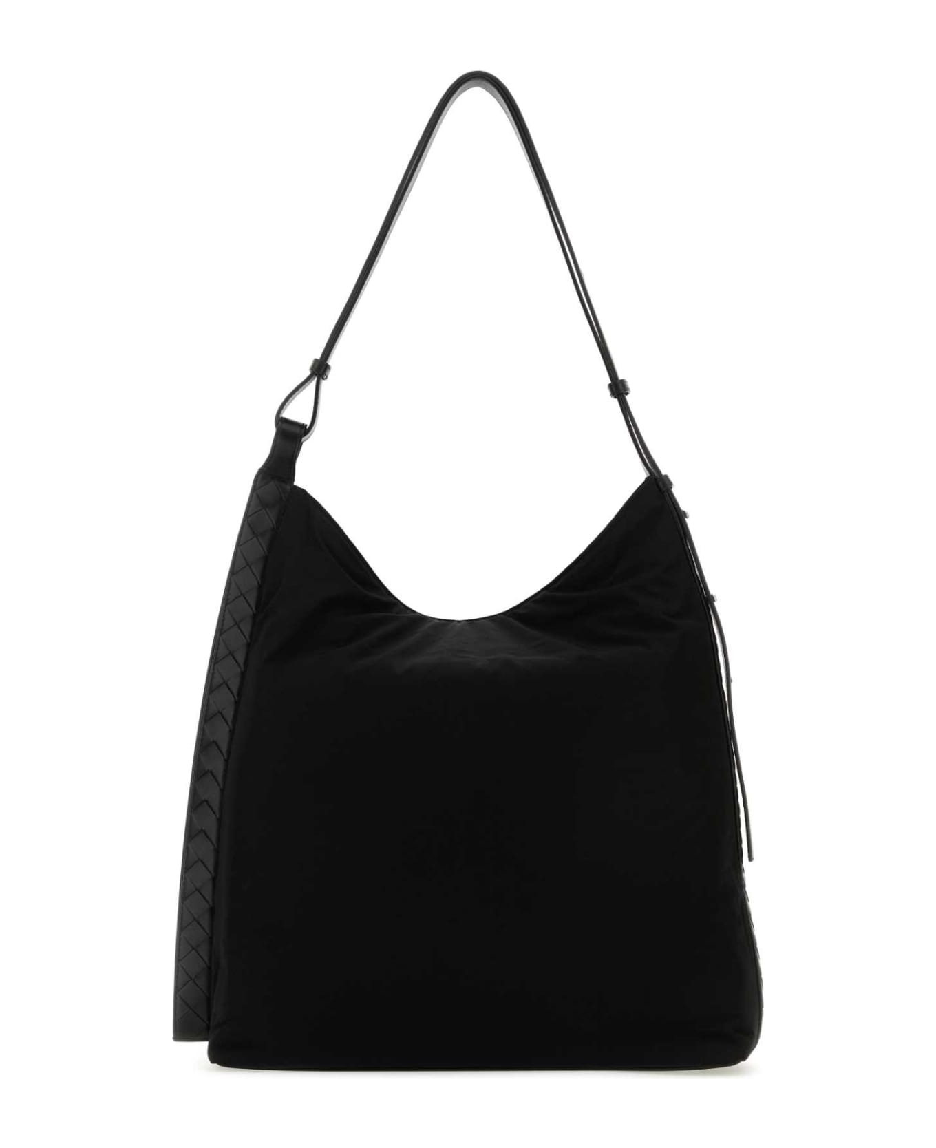Bottega Veneta Black Fabric Shoulder Bag - BLK