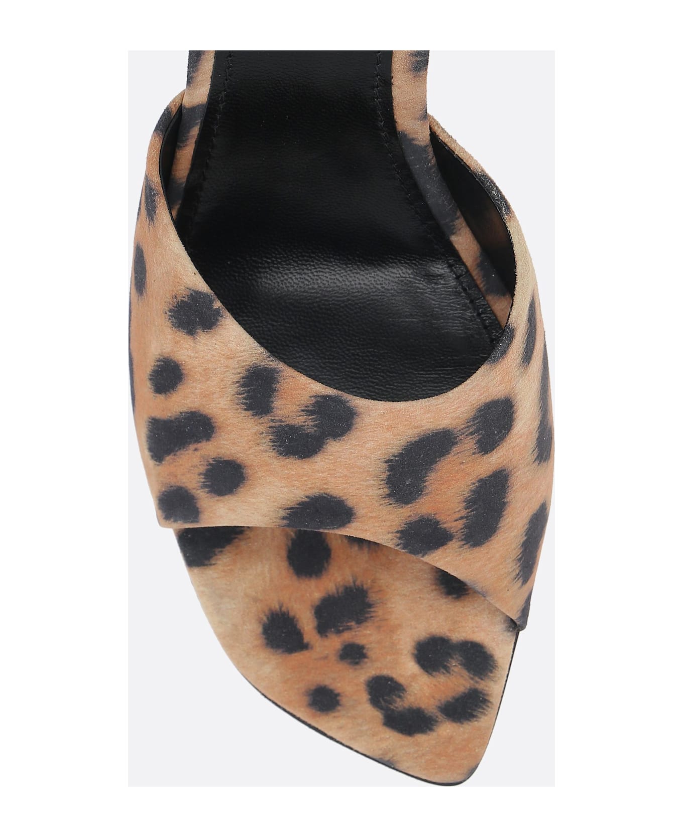 Paris Texas Lorena Mule Sandals In Printed Suede - Multicolore