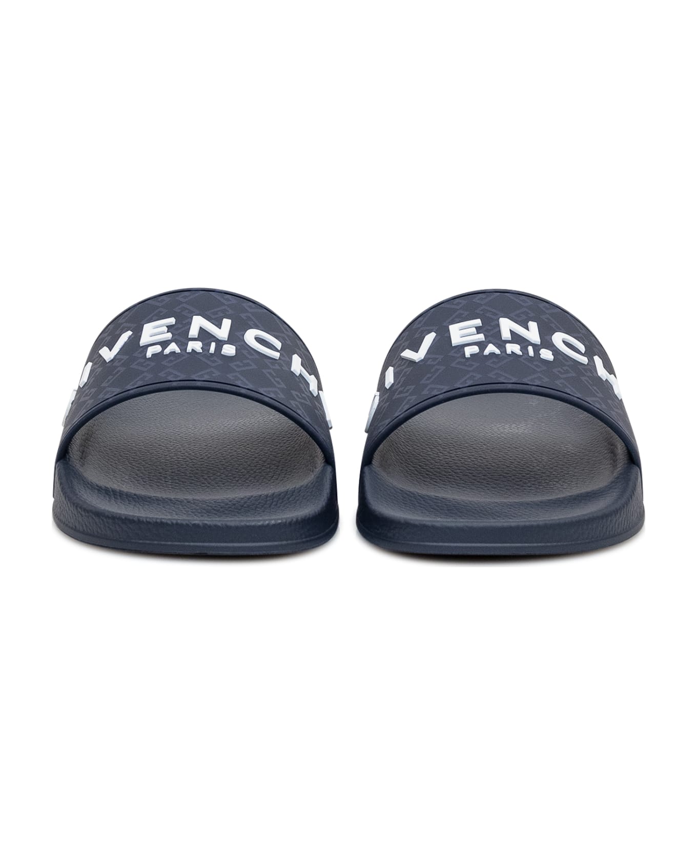 Givenchy Slide Flat Sandals - DARK BLUE