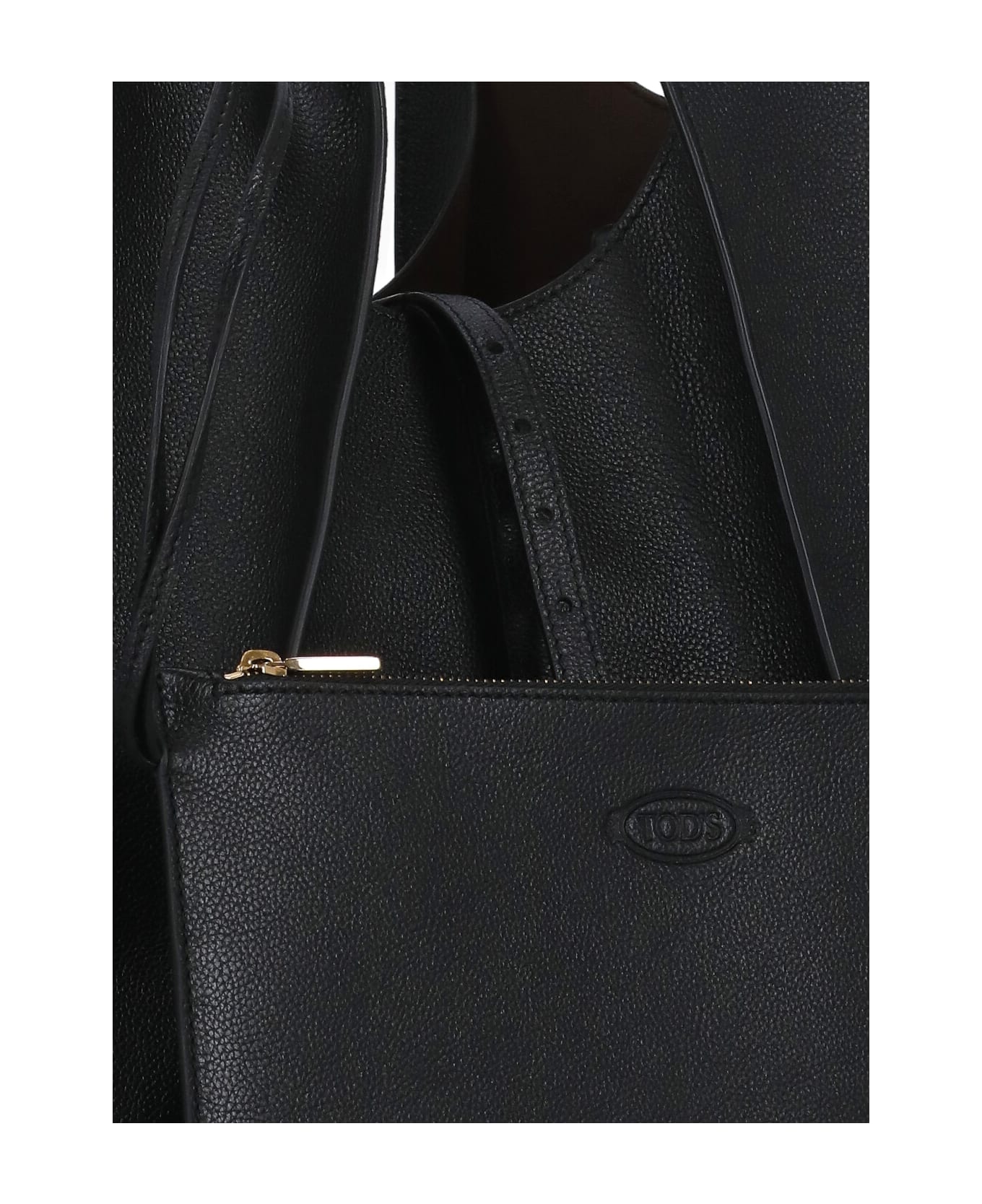Tod's T-timeless Mini Shopping Bag - Black