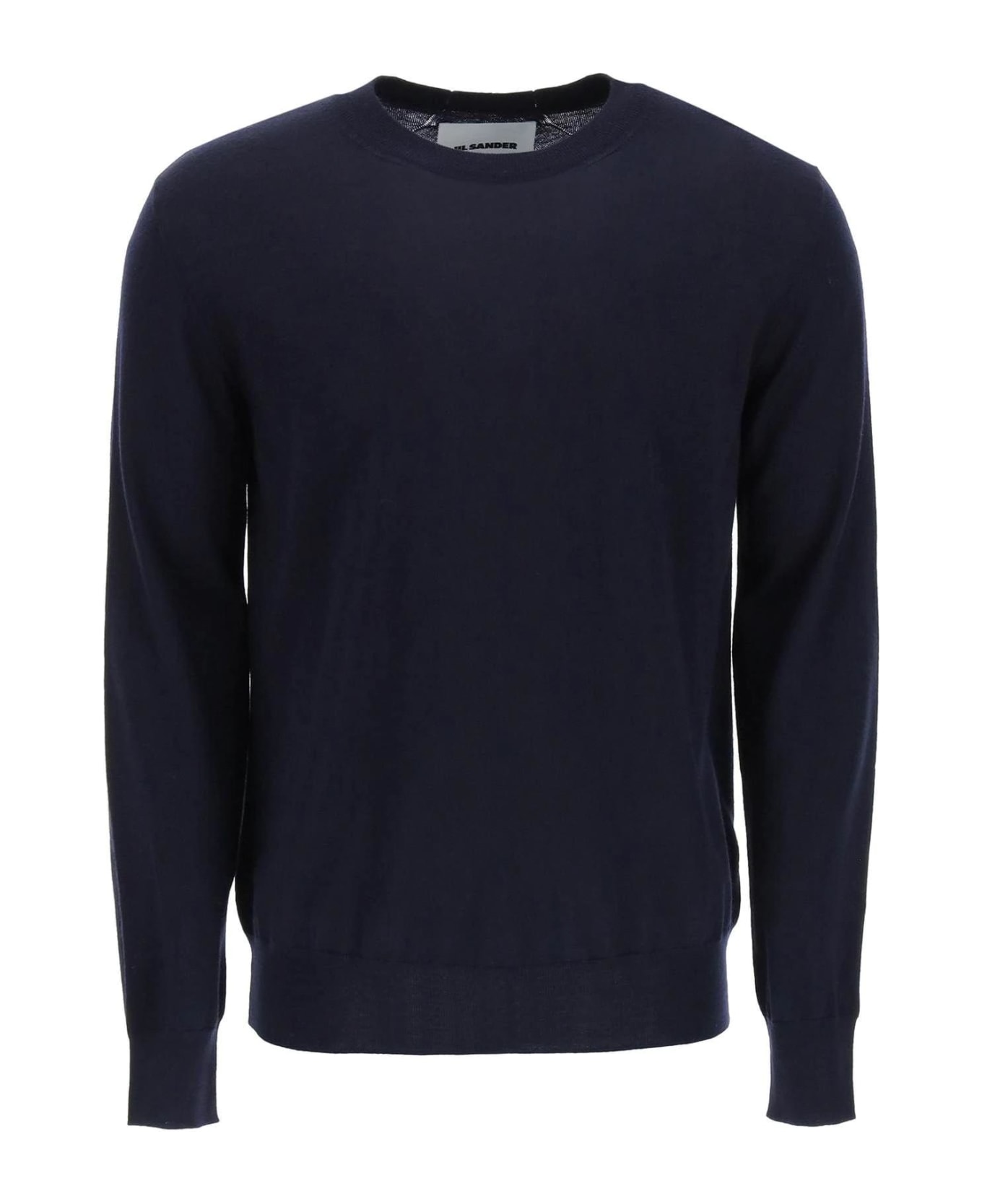 Jil Sander Light Wool Sweater - DARK BLUE