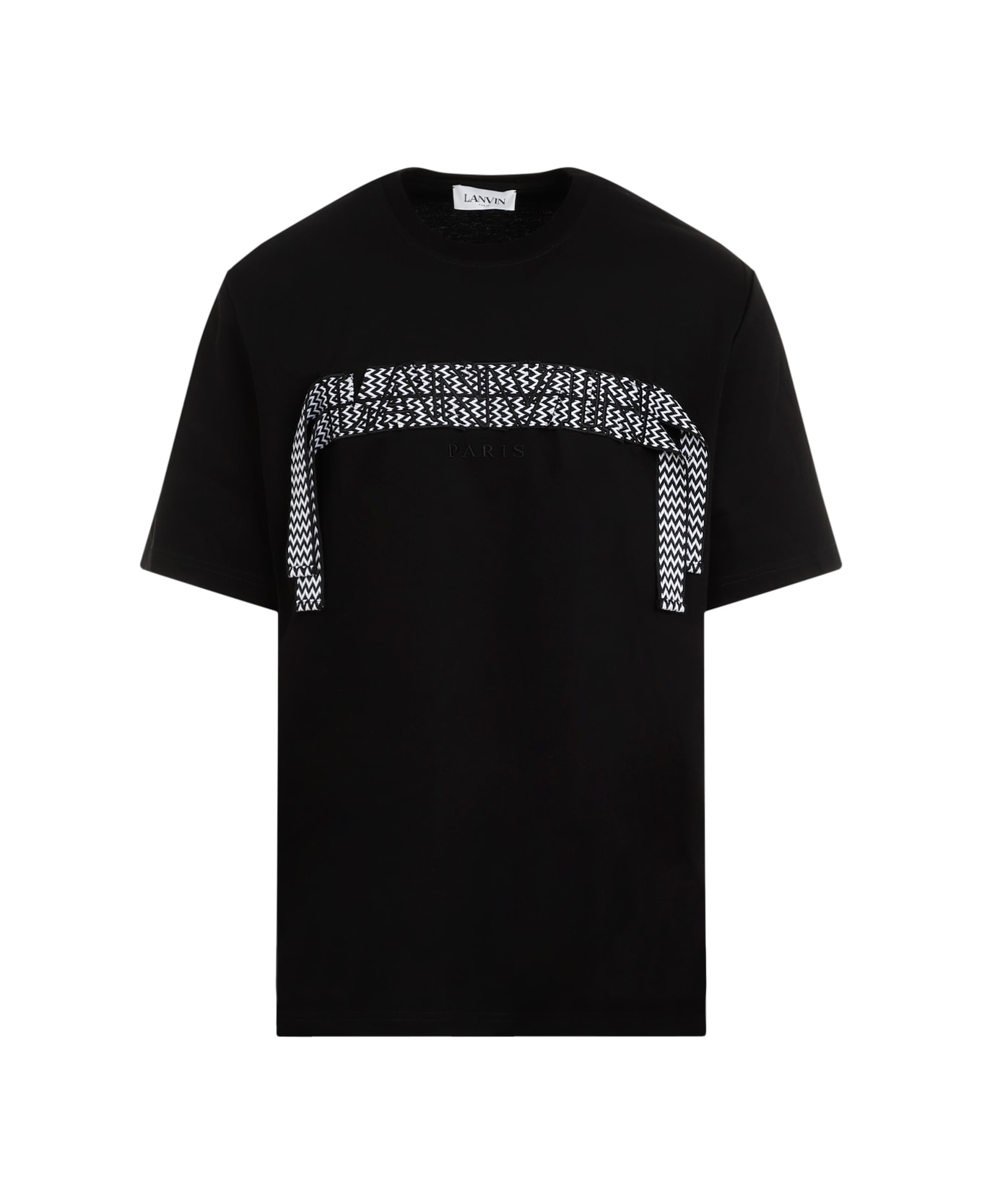 Lanvin Curb Lace T-shirt - Black