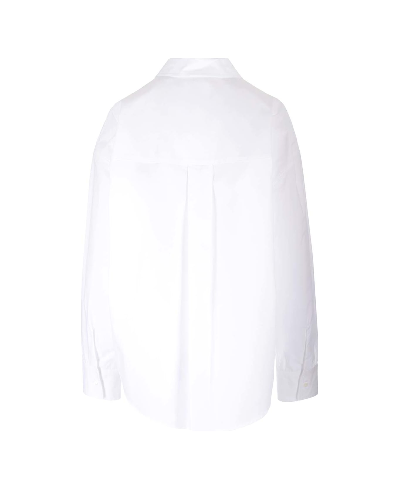 Parosh White Cotton Shirt - Bianco