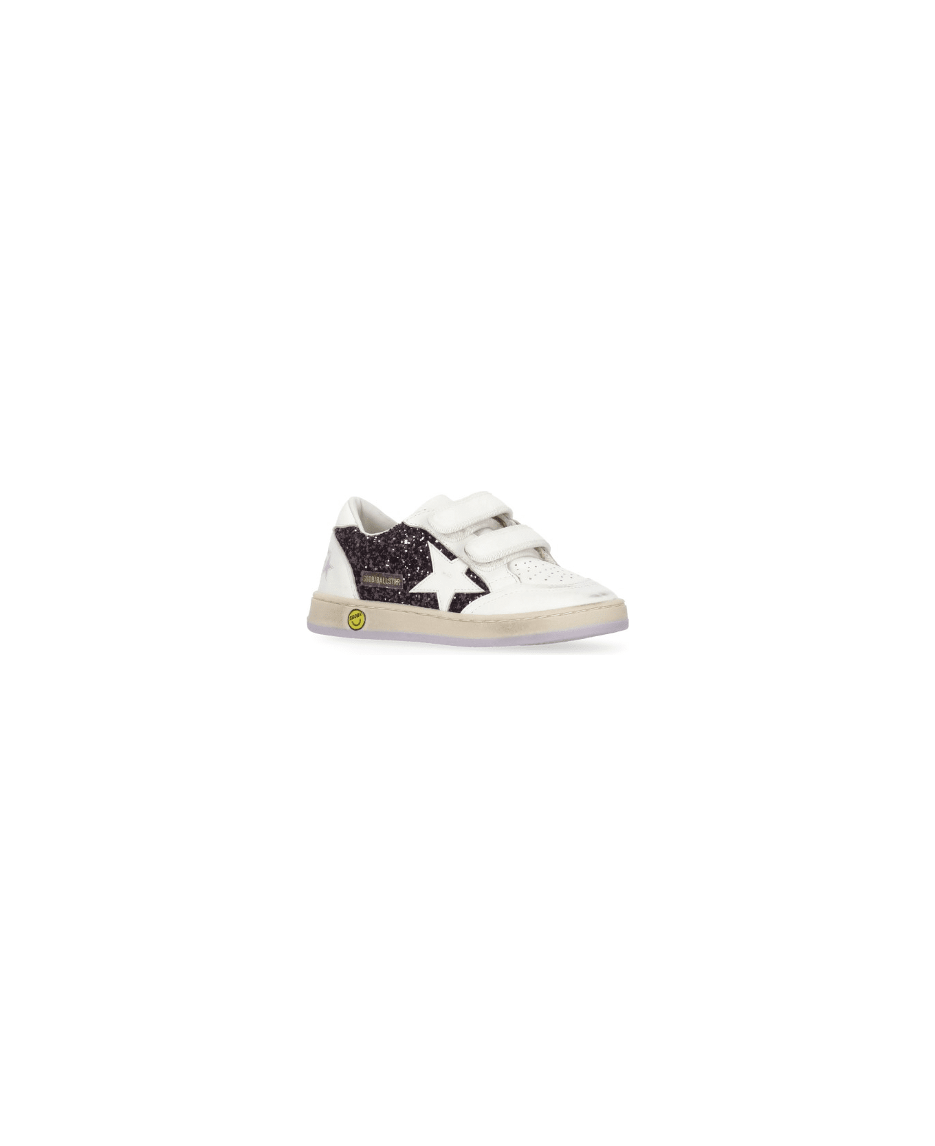 Golden Goose Ball Star Strap Sneakers - White
