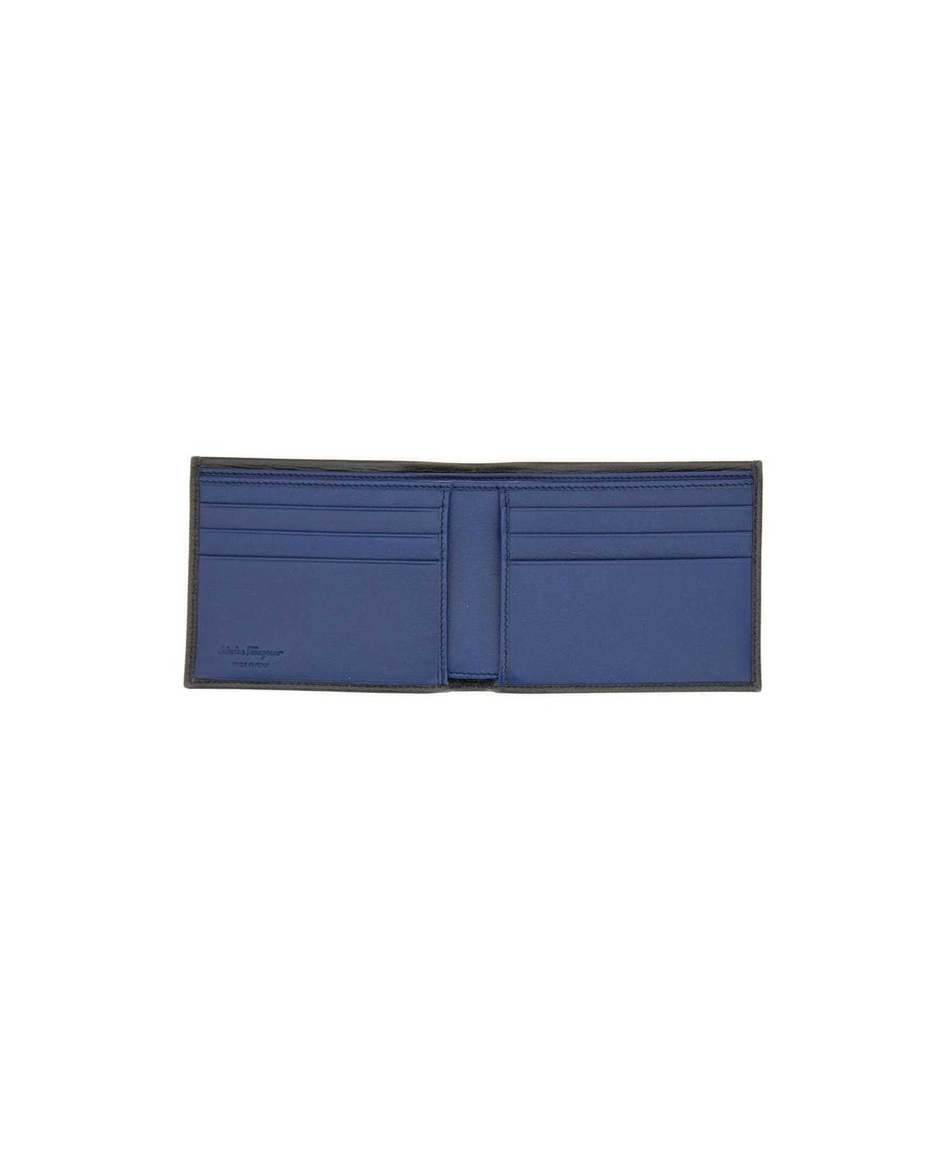 Ferragamo "hooks" Wallet - BLACK