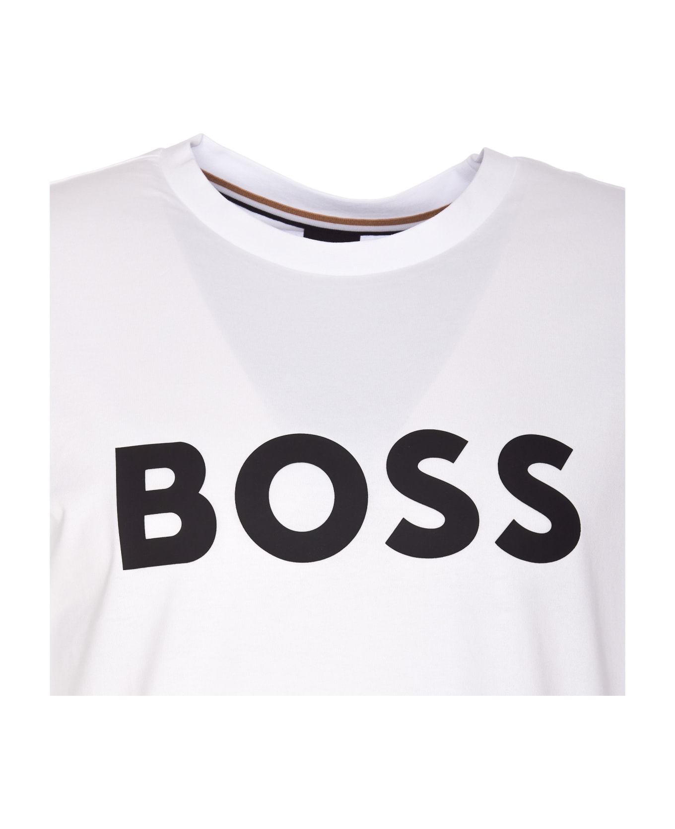 Hugo Boss Logo T-shirt - WHITE