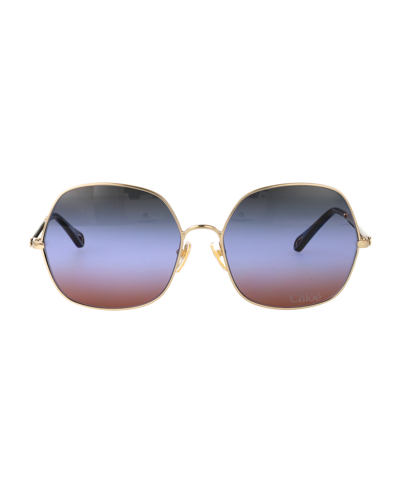 Chloé Eyewear Ch0282s Sunglasses - GOLD-GOLD-GREEN