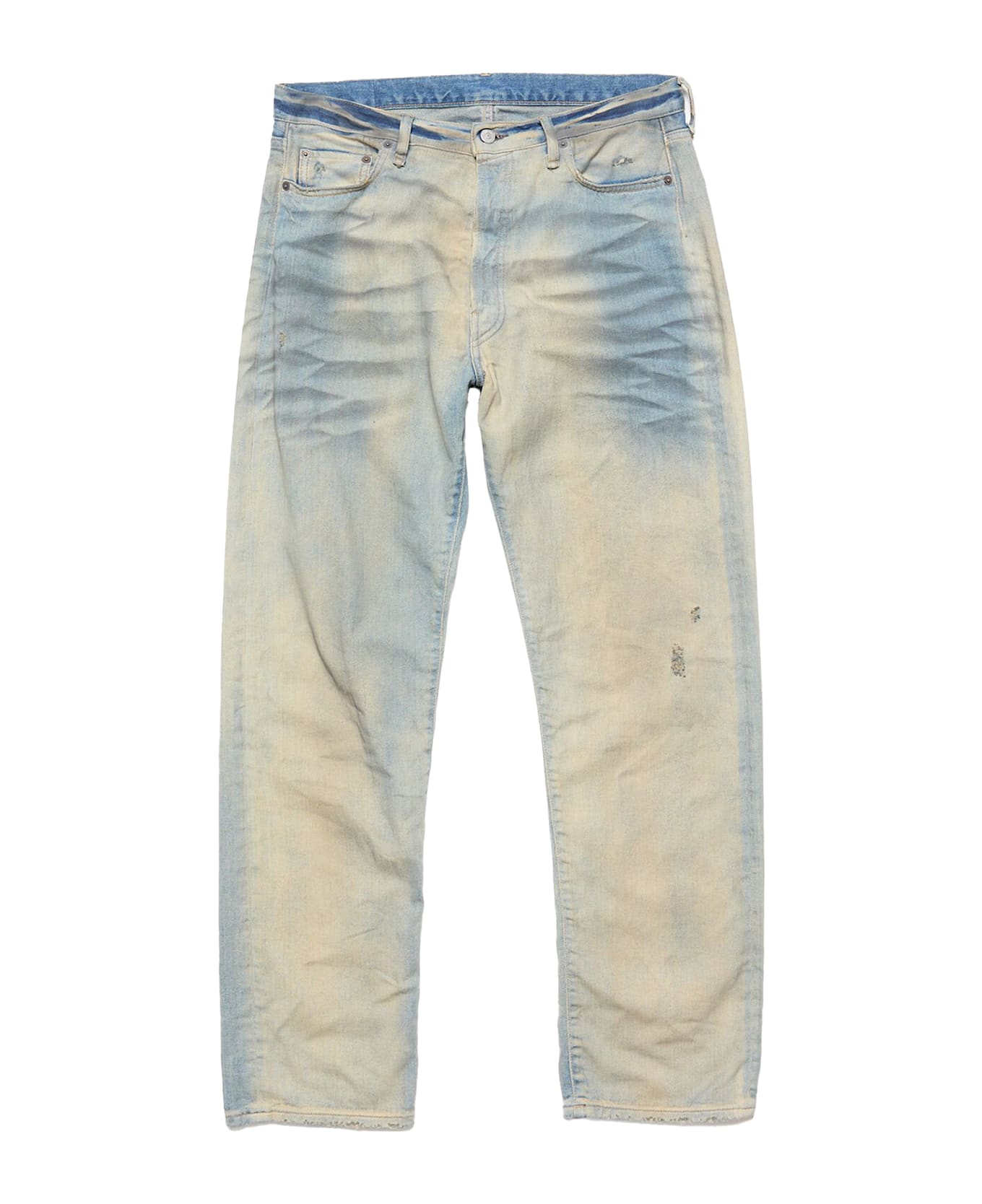 Acne Studios 
carver
 Light Blue Cotton Jeans - Blue