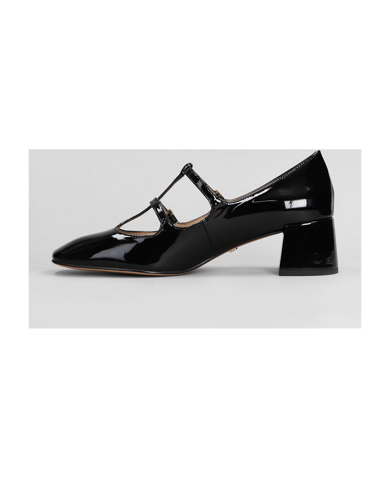 Lola Cruz Guida Pumps 50 Pumps In Black Patent Leather - black