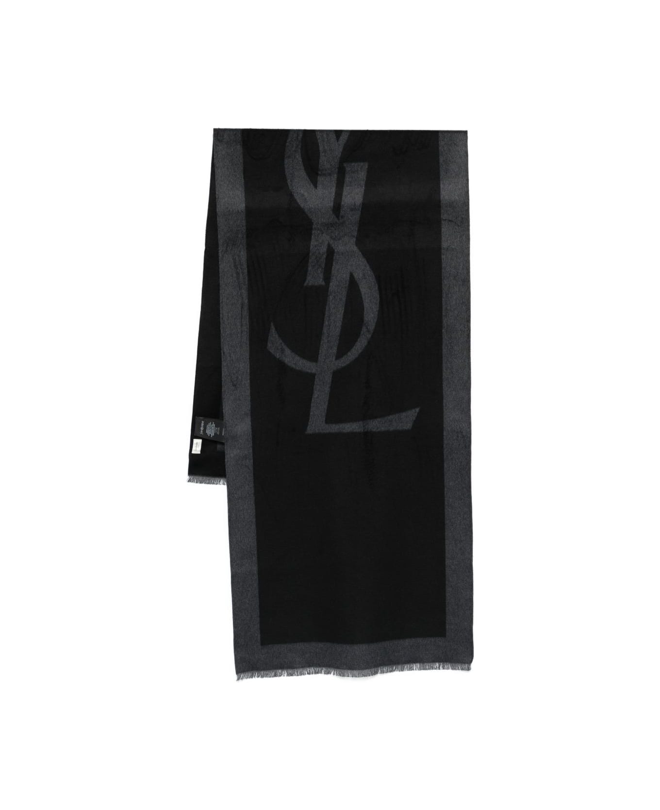 Saint Laurent Cassandra Scarf - Black