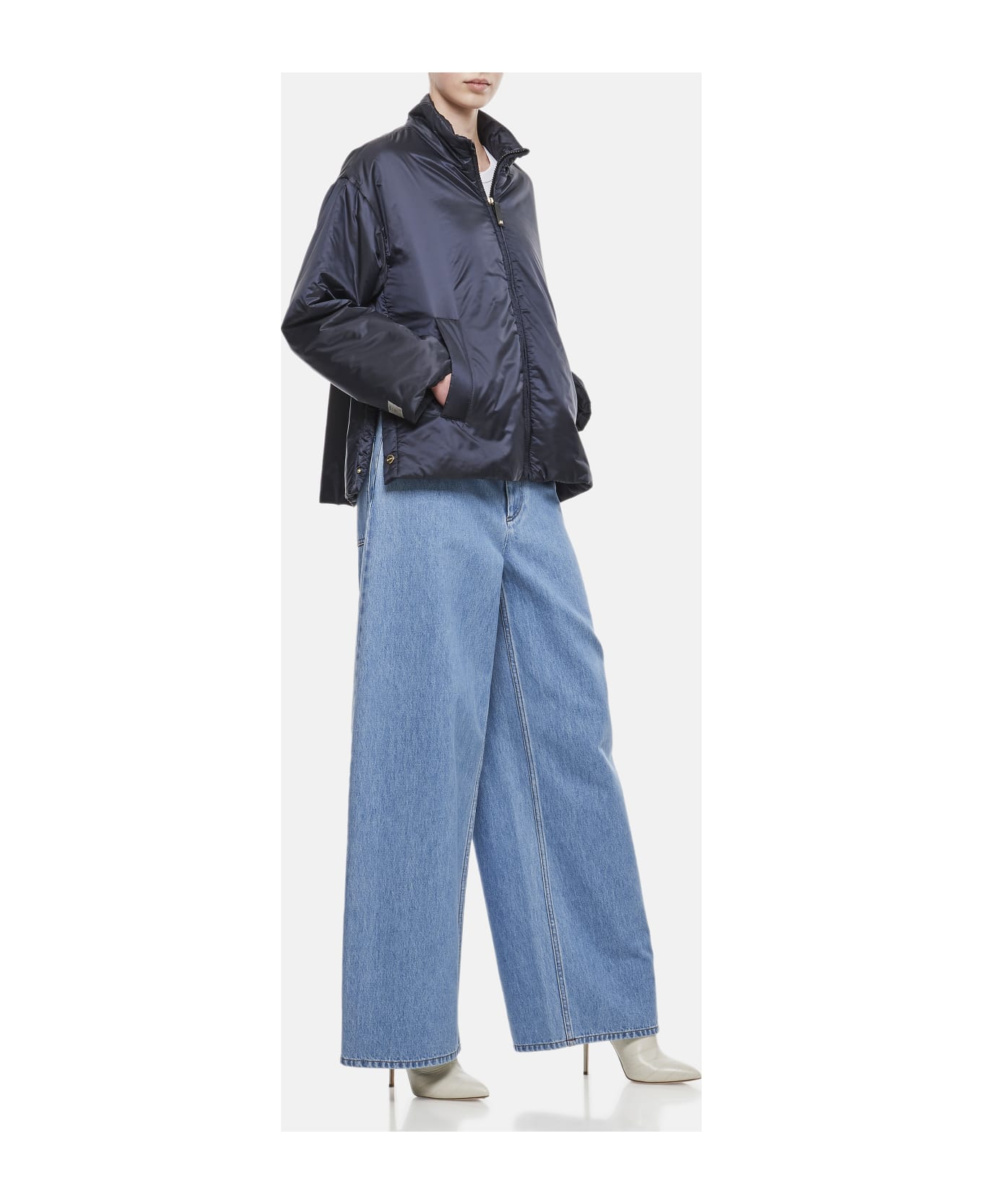 Max Mara Matisse Down Filled Jacket - Blue ジャケット