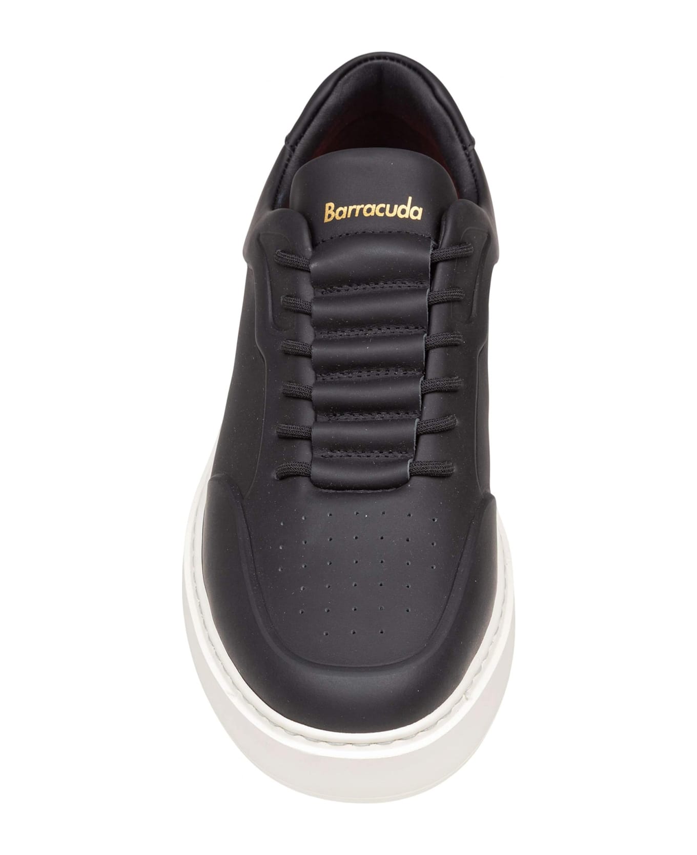 Barracuda Phoenix Sneakers In Nappa Leather, Black - Black
