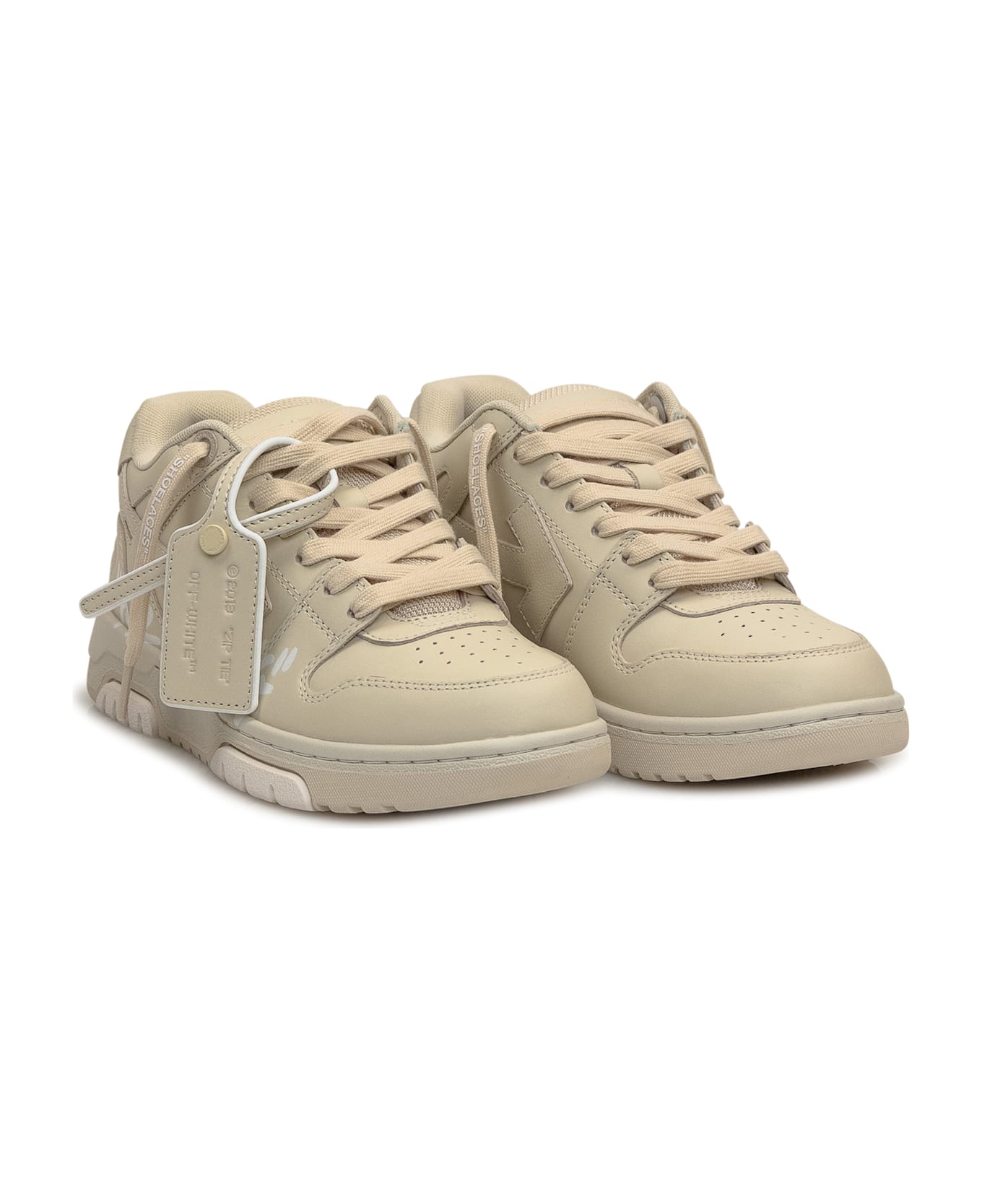 Off-White Out Of Office Sneaker - BEIGE-WHITE