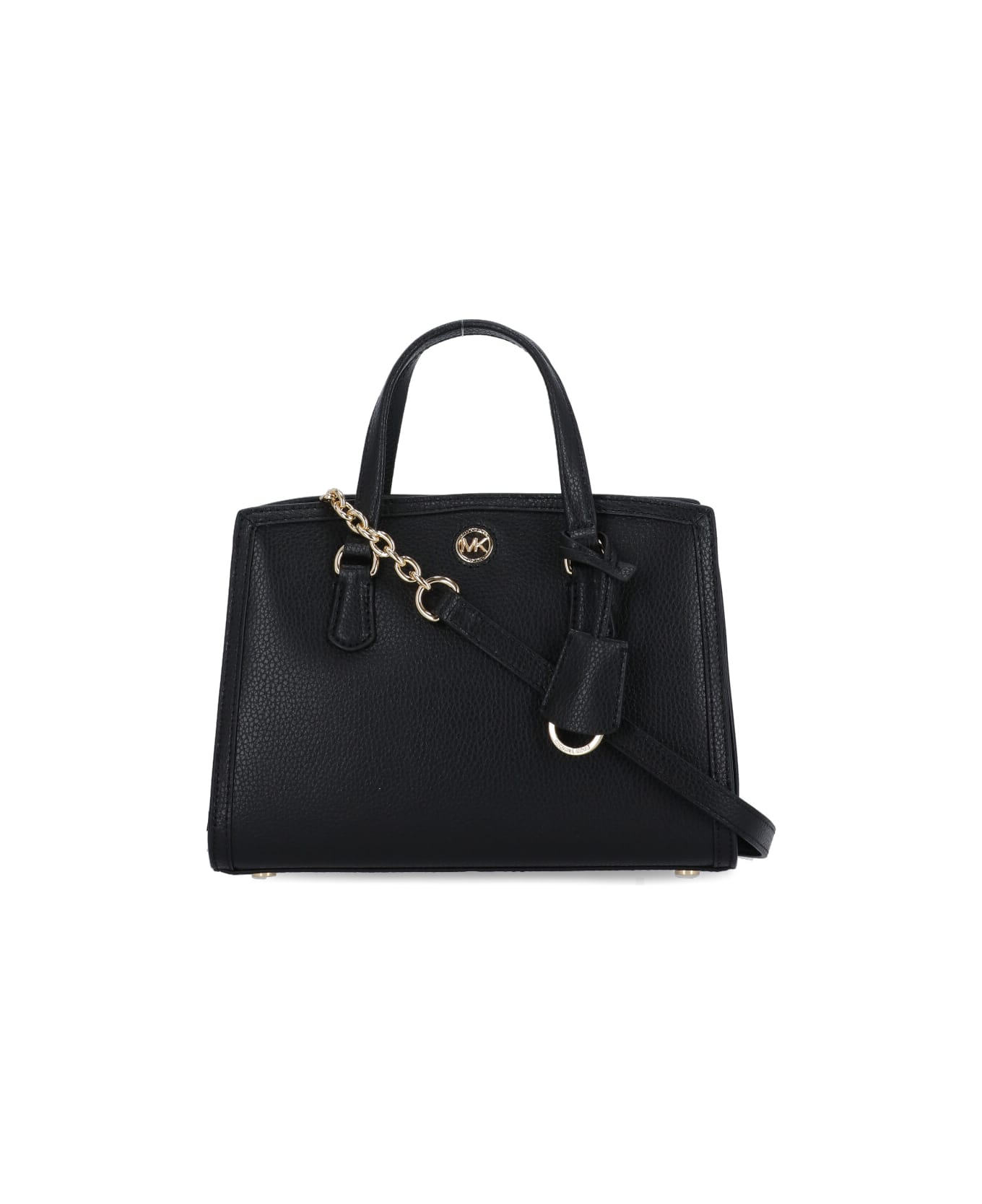 MICHAEL Michael Kors Chantal Leather Handbag - Black トートバッグ