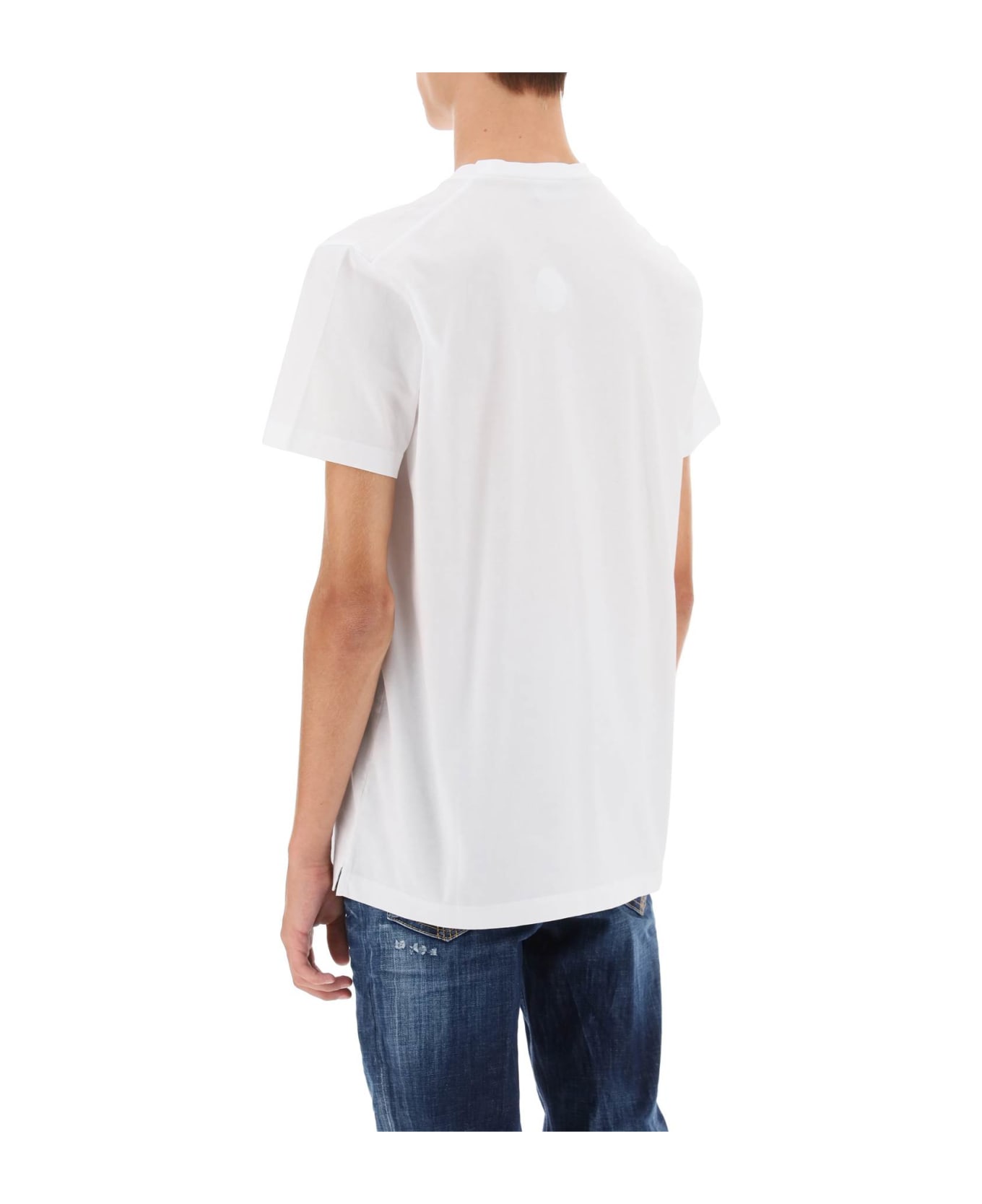 Dsquared2 Cigarette Fit T-shirt - White