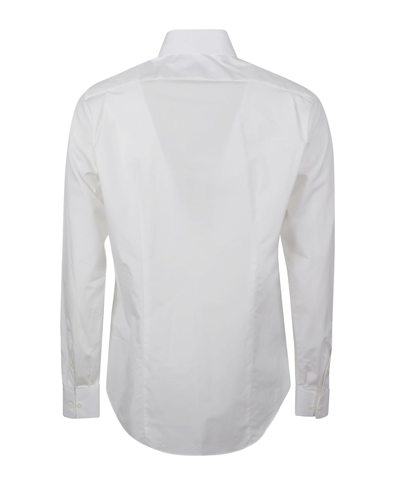 Lanvin Poplin Slim Fit Shirt - Optic White シャツ