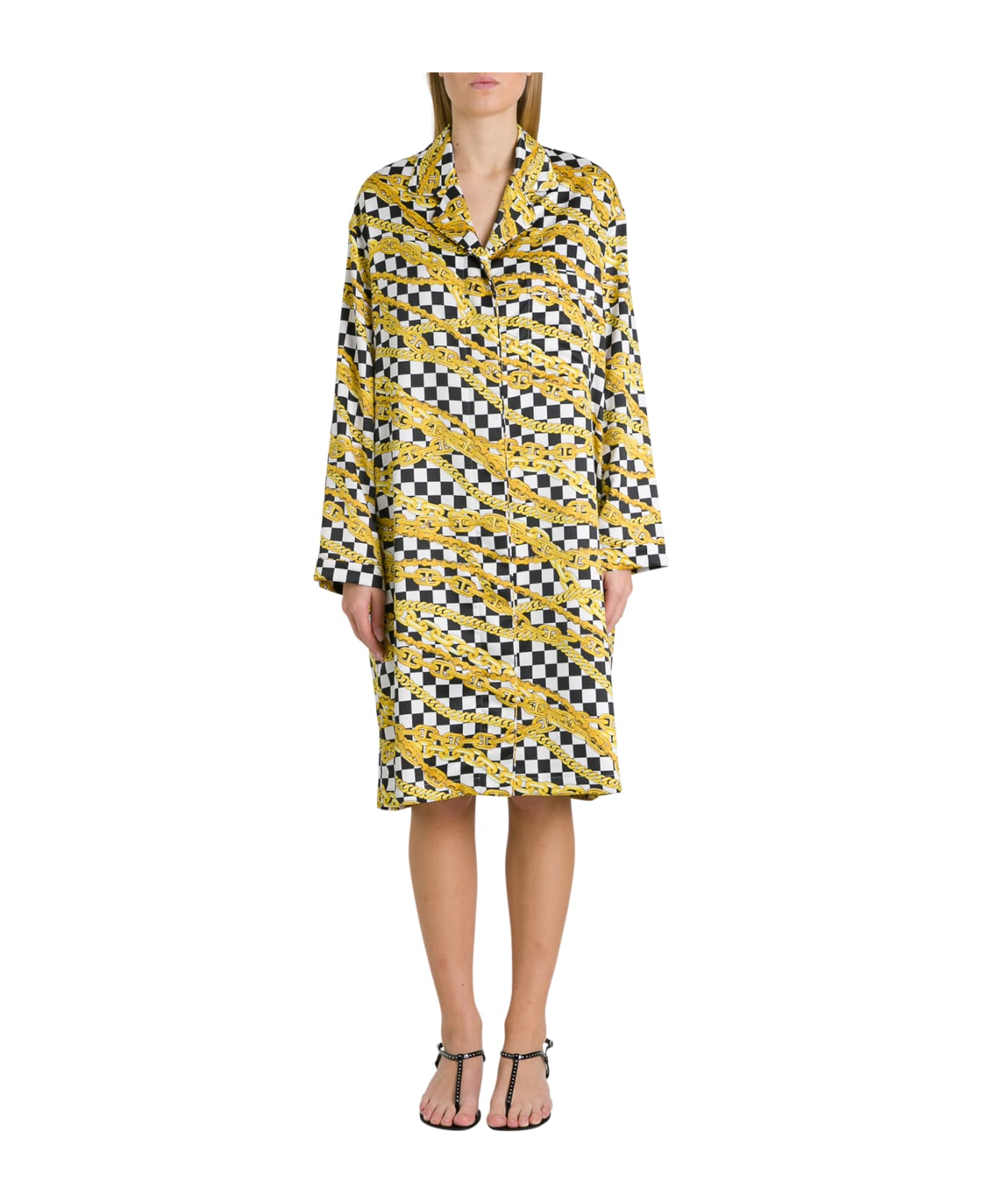 Balenciaga Pajama Dress - Multi