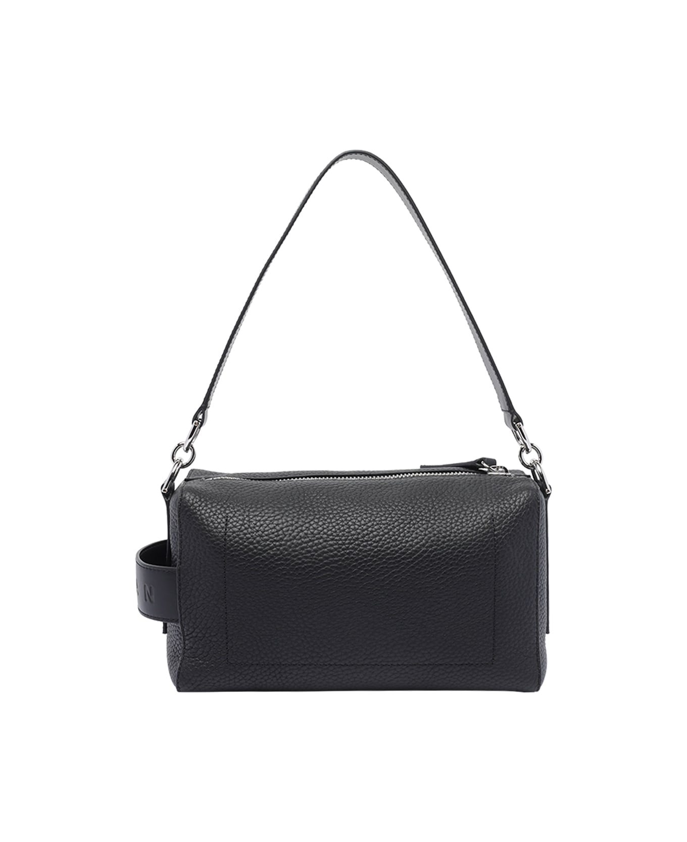 Hogan Mini Hogan Script Bauletto Bag - Black