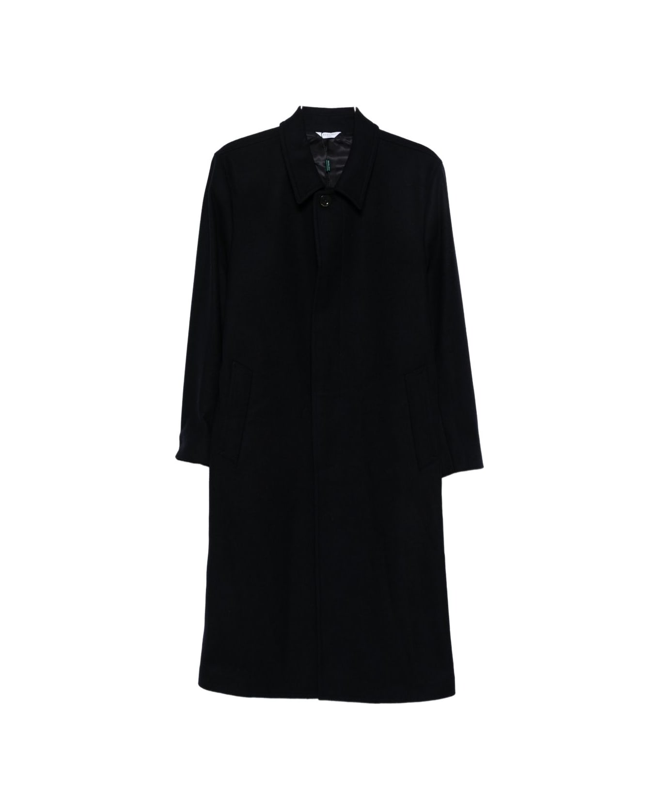 Boglioli Dark Blue Coat - Blue