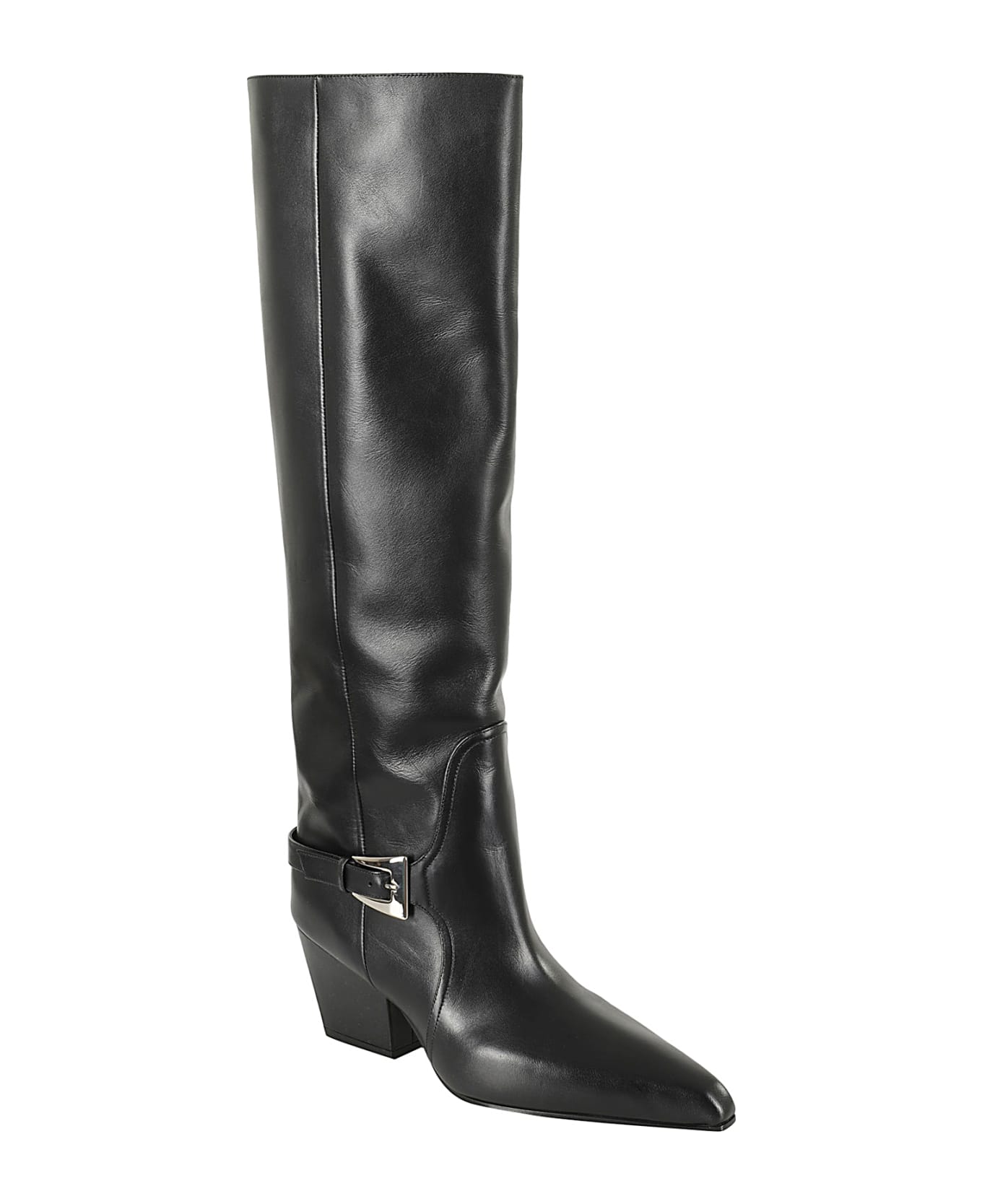 Paris Texas Jane Buckle Boot 60 - Black