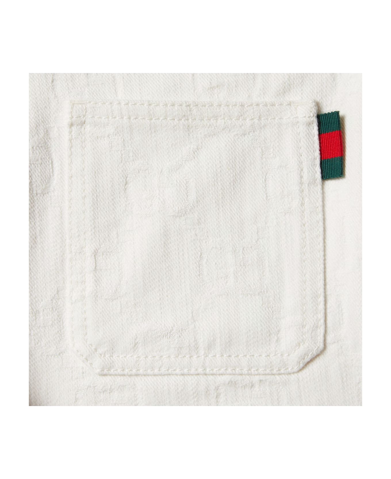 Gucci Kids Shorts White - White