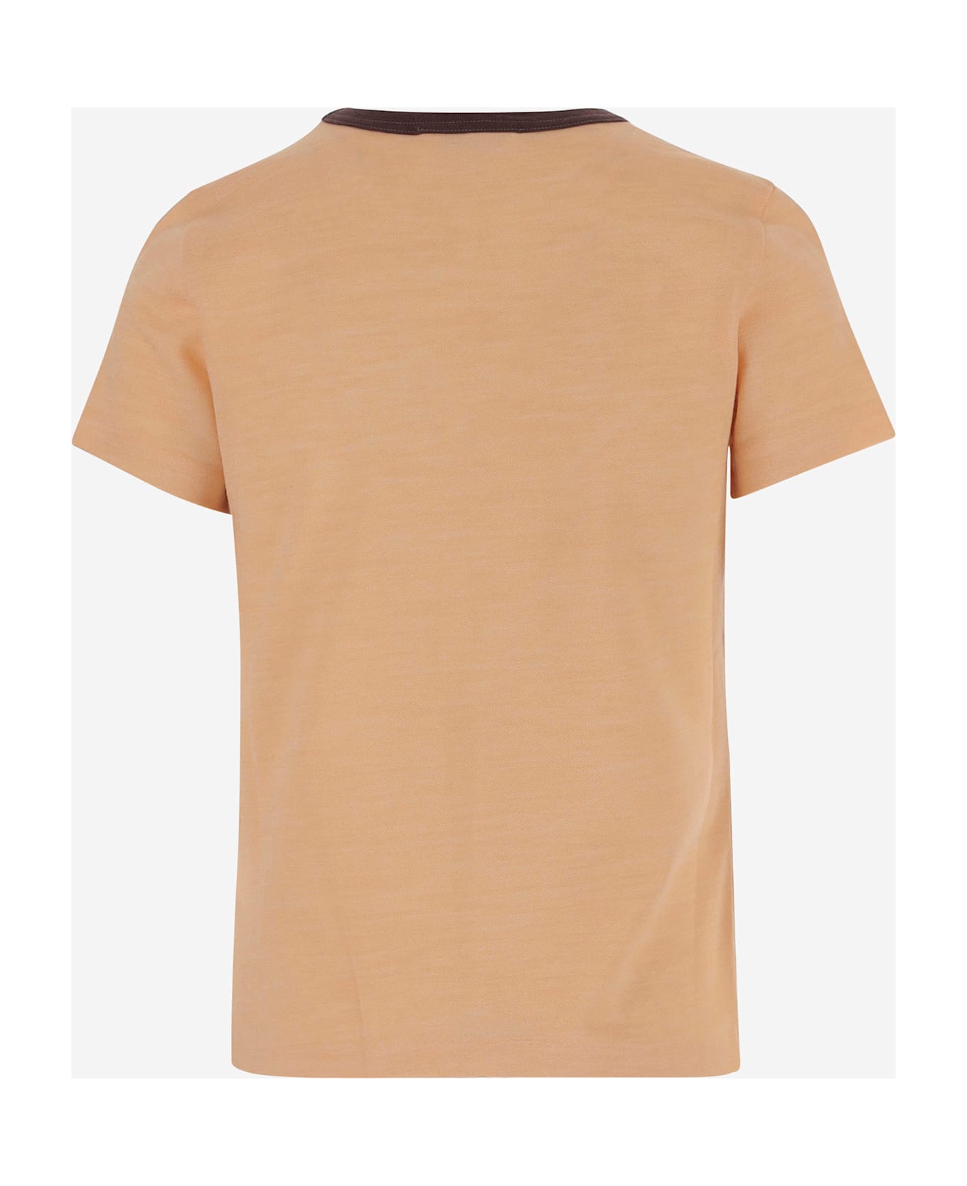 Chloé Graphic Print T-shirt - NUDE