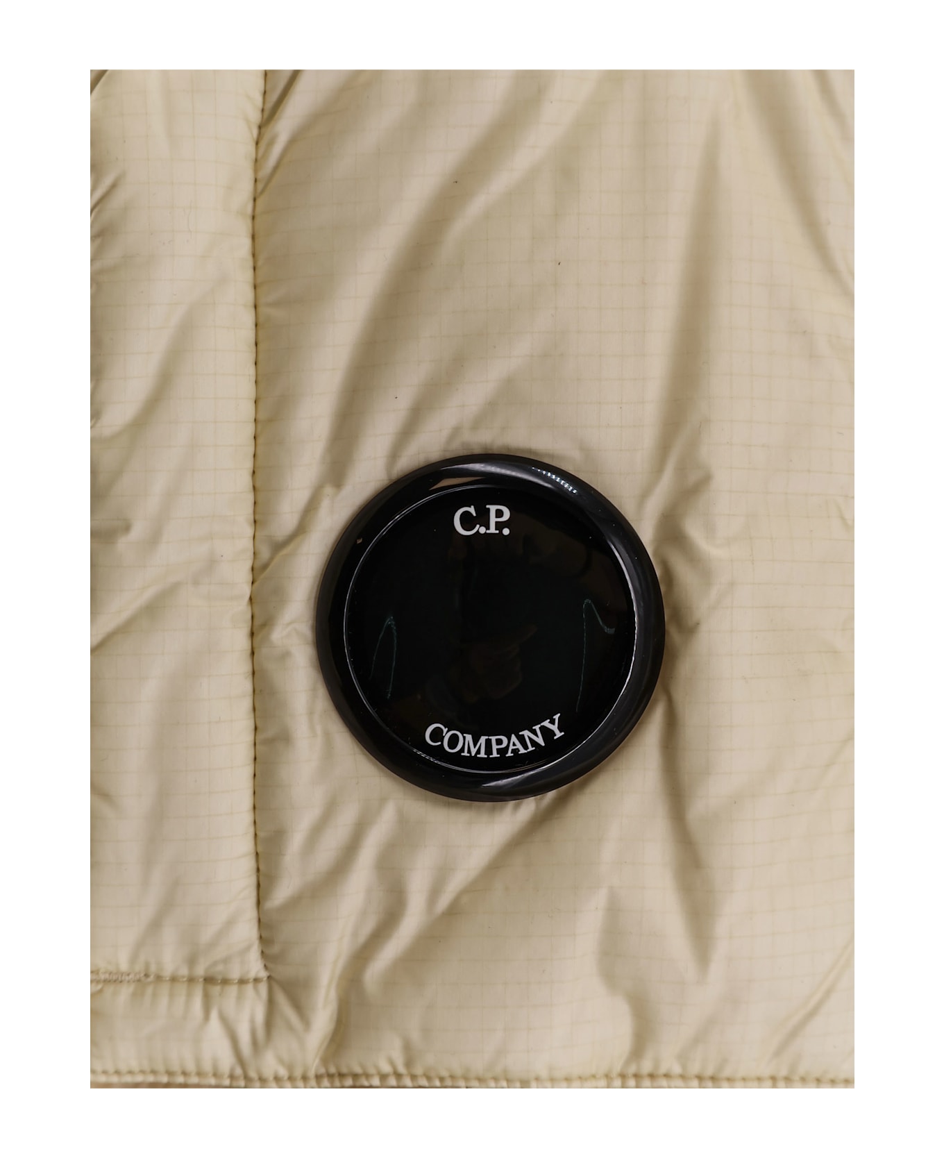 C.P. Company D.d: Shell Hooded Down Jacket - PISTACHIO SHELL