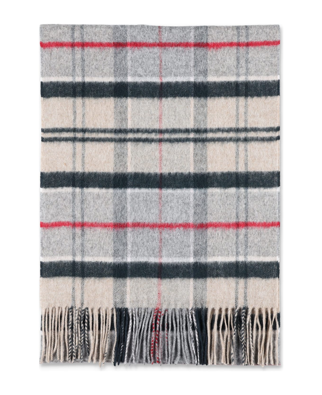 Barbour Yaxley Tartan Scarf - BEIGE