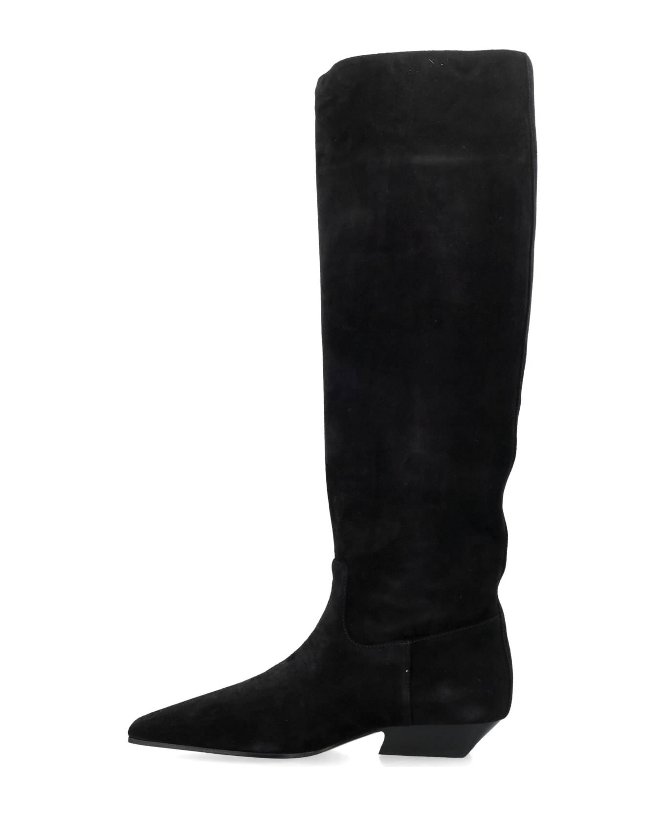 Khaite Marfa Knee Boots - BLACK