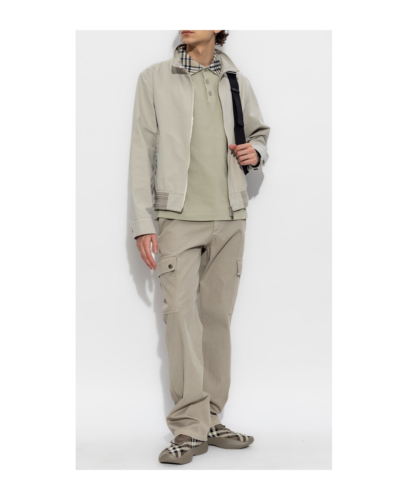 Burberry Straight Leg Jeans - Beige