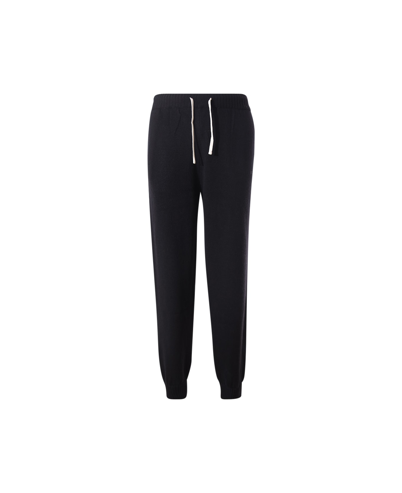 MSGM Trousers With - Nero