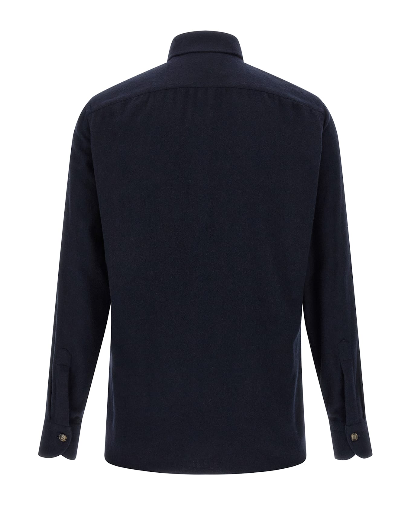 Borriello Napoli Flannel Shirt - Blue