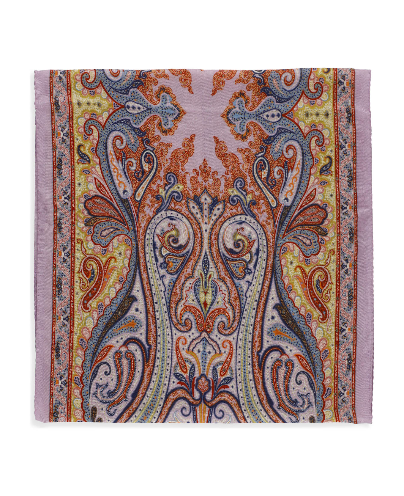 Etro Cashmere And Silk Scarf - MultiColour