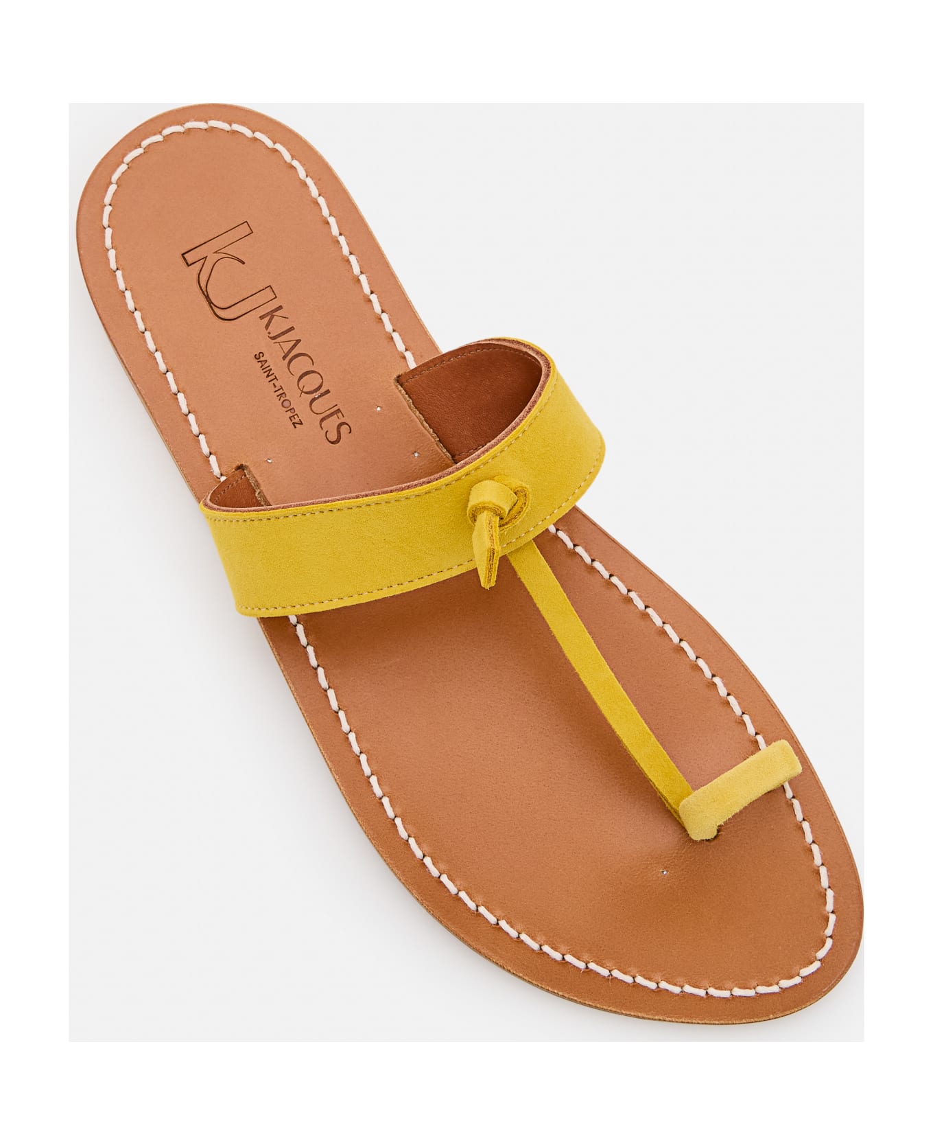 K.Jacques Ganges Leather Sandals - Yellow サンダル