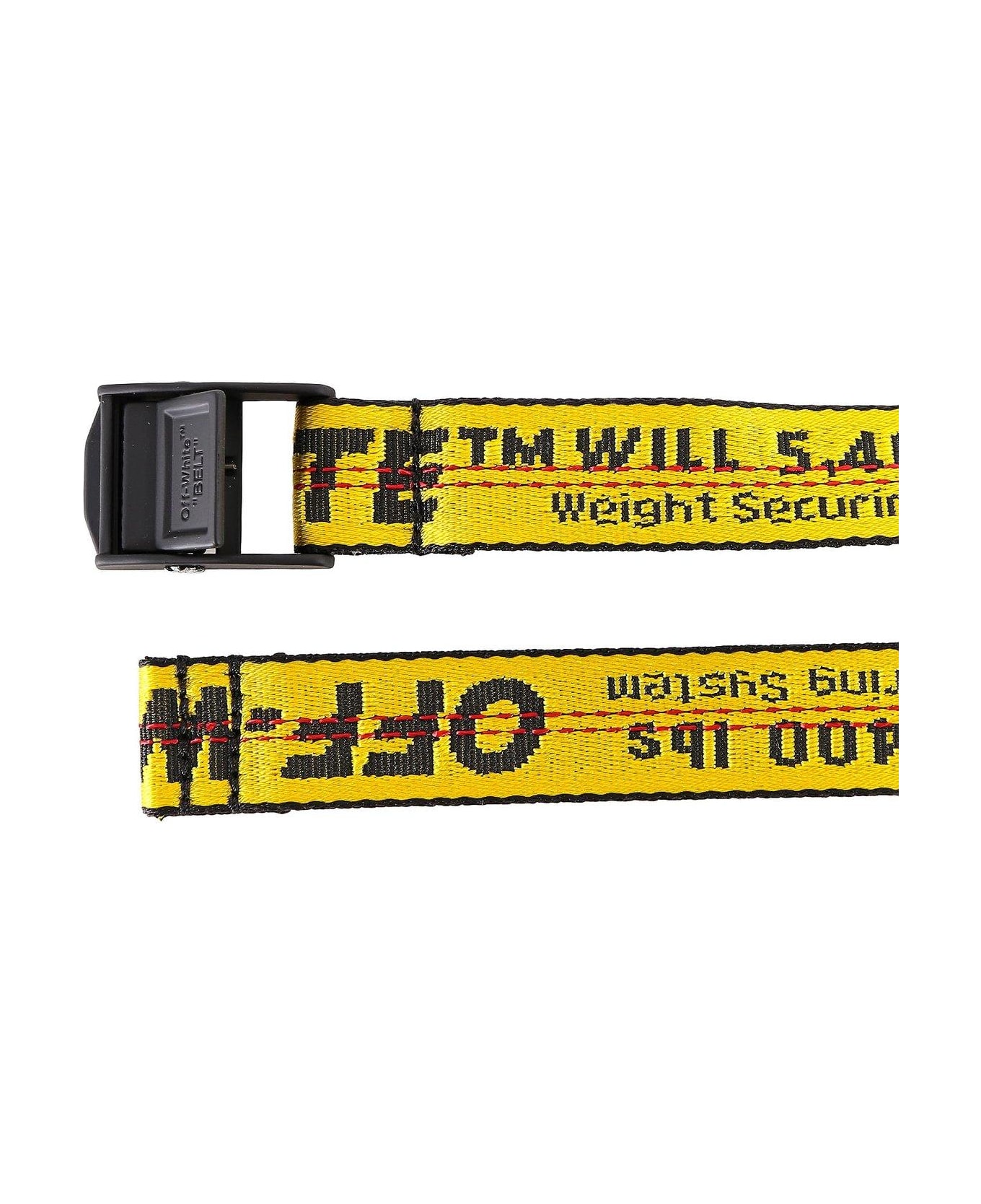 Off-White Mini Industrial Belt - Yellow ベルト