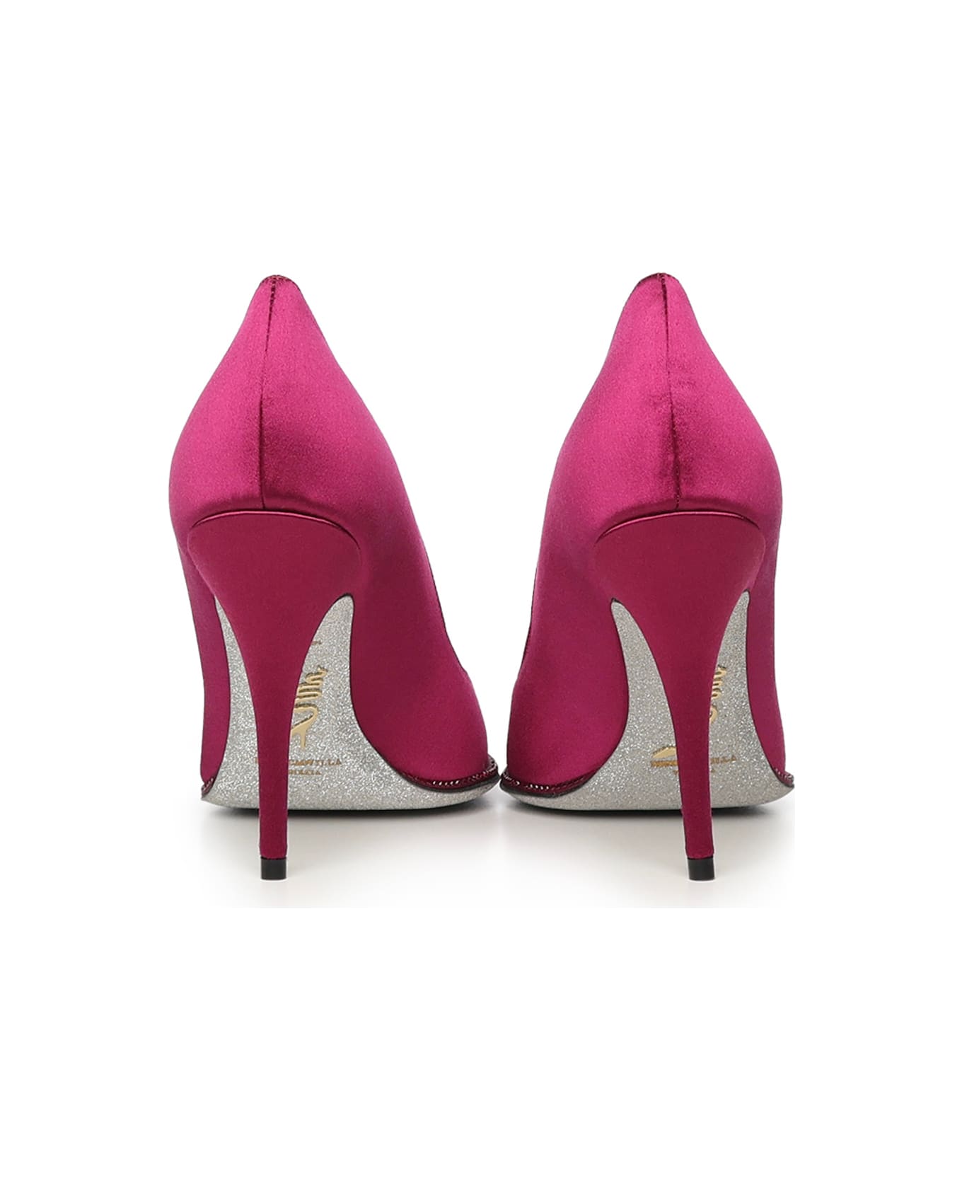 René Caovilla Taylor 100 Pumps - PURPLE SATIN