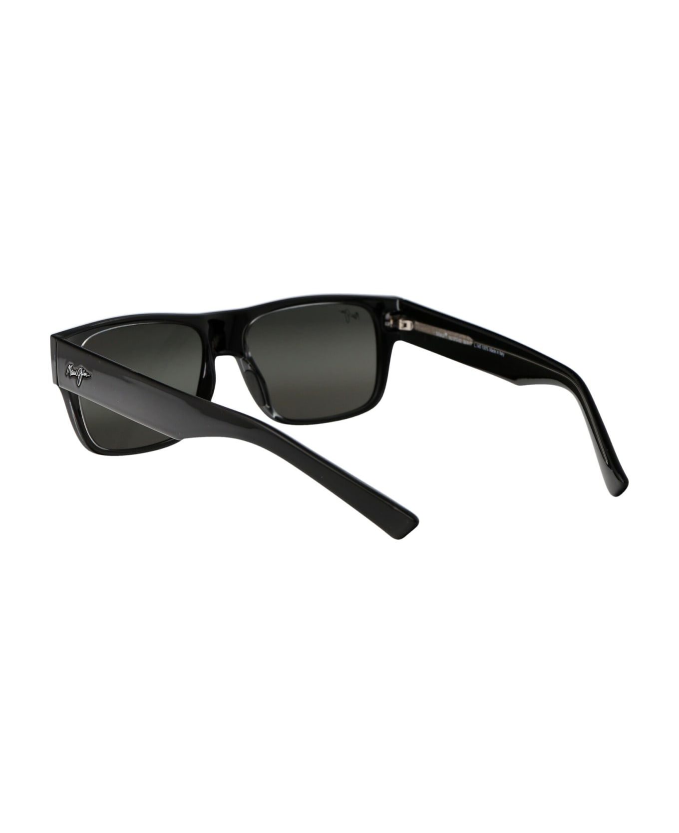 Maui Jim Keahi Sunglasses - 02 GREY BLACK GLOSS