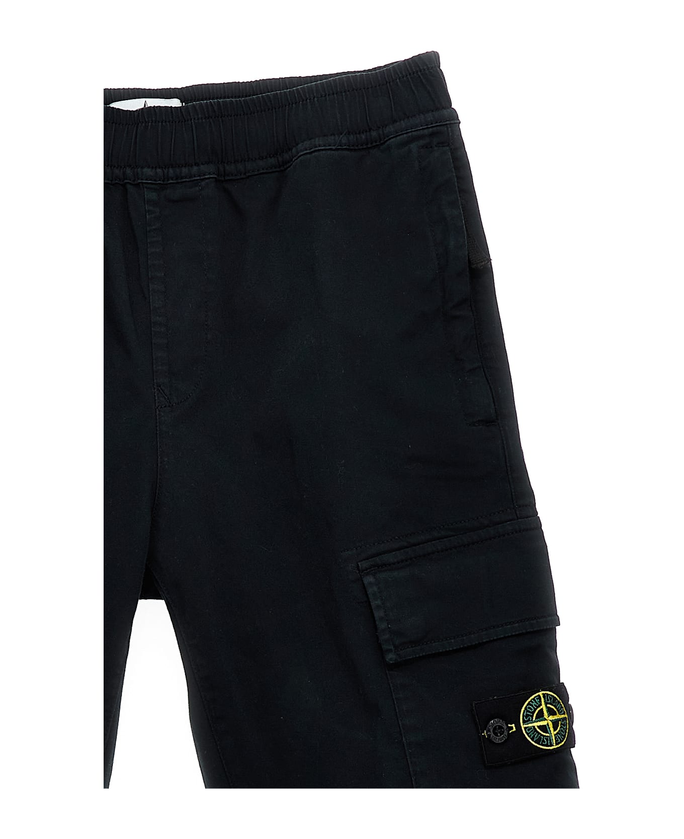 Stone Island Junior Cargo Bermuda Shorts - Blue