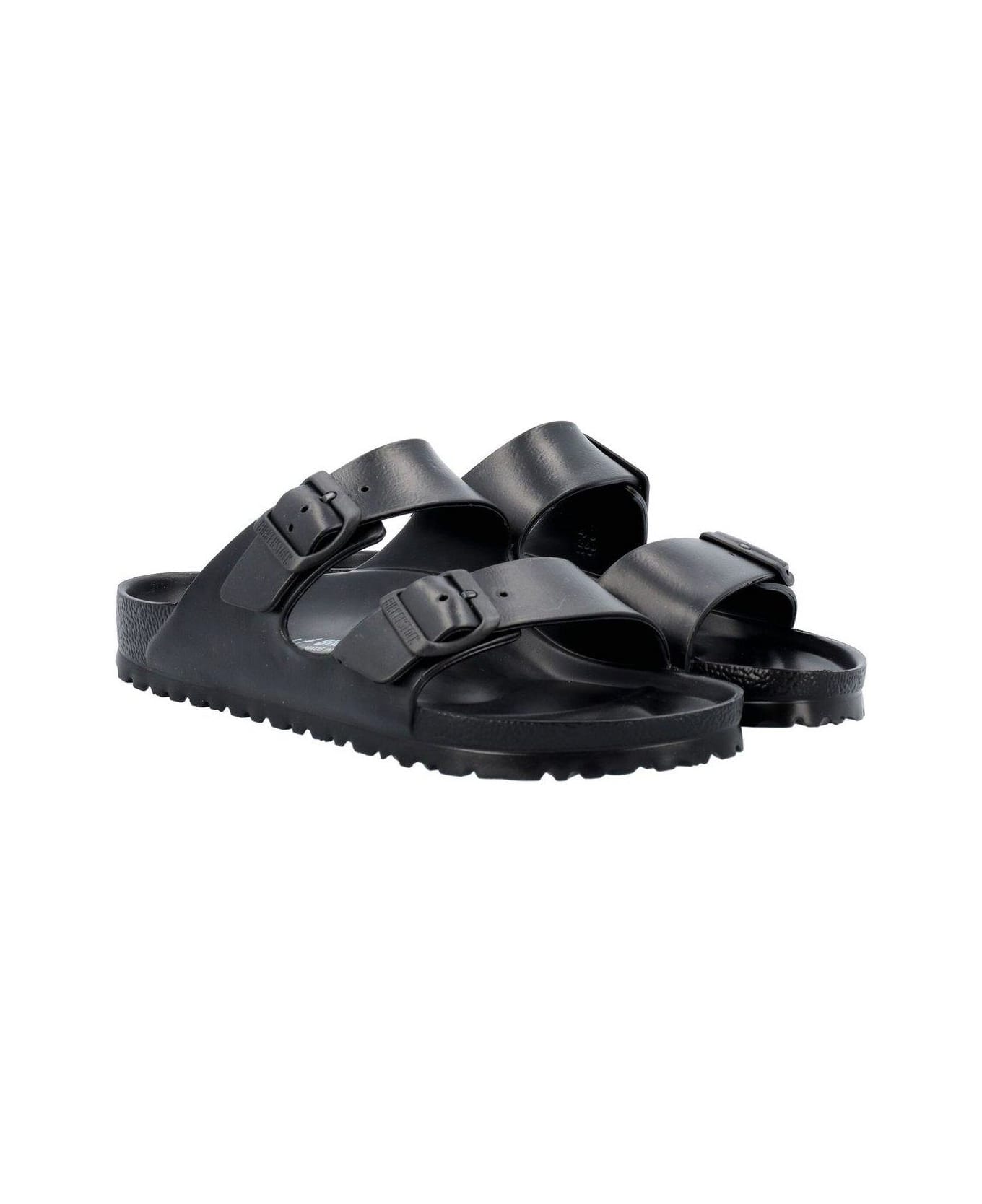 Birkenstock Arizona Essentials Narrow Fit Buckled Sandals - Black