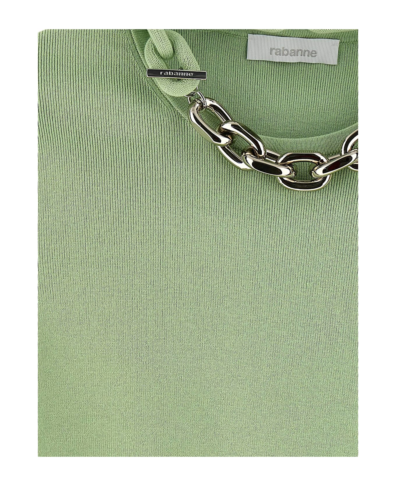 Paco Rabanne Chain T-shirt - Green