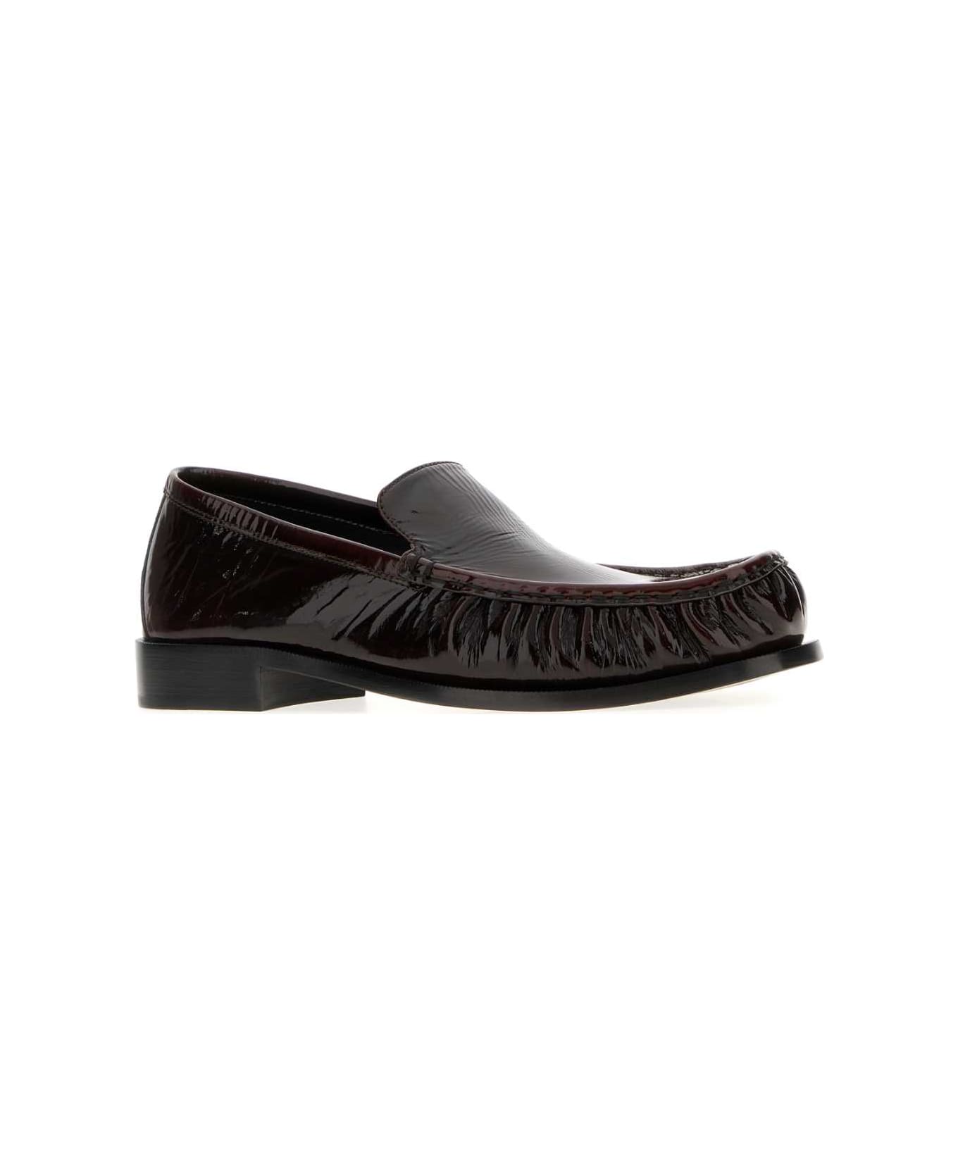 Dries Van Noten Chocolate Leather Loafers - DARKBROWN