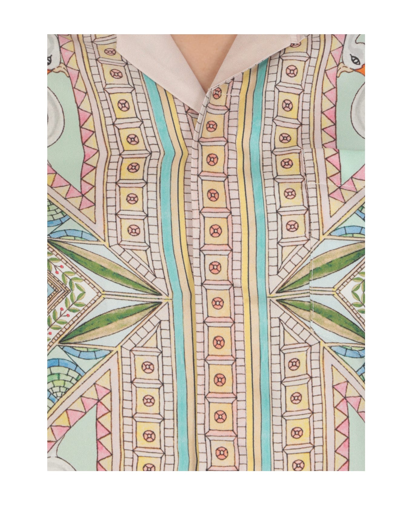 Casablanca Le Labyrinthe Silk Shirt - MultiColour
