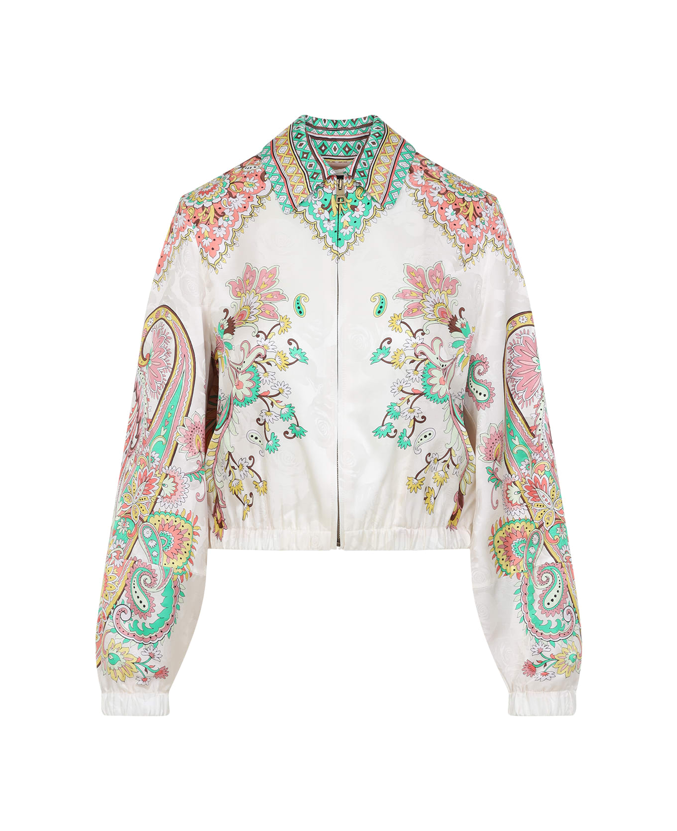 Etro Lucky Charms Bomber Jacket - White
