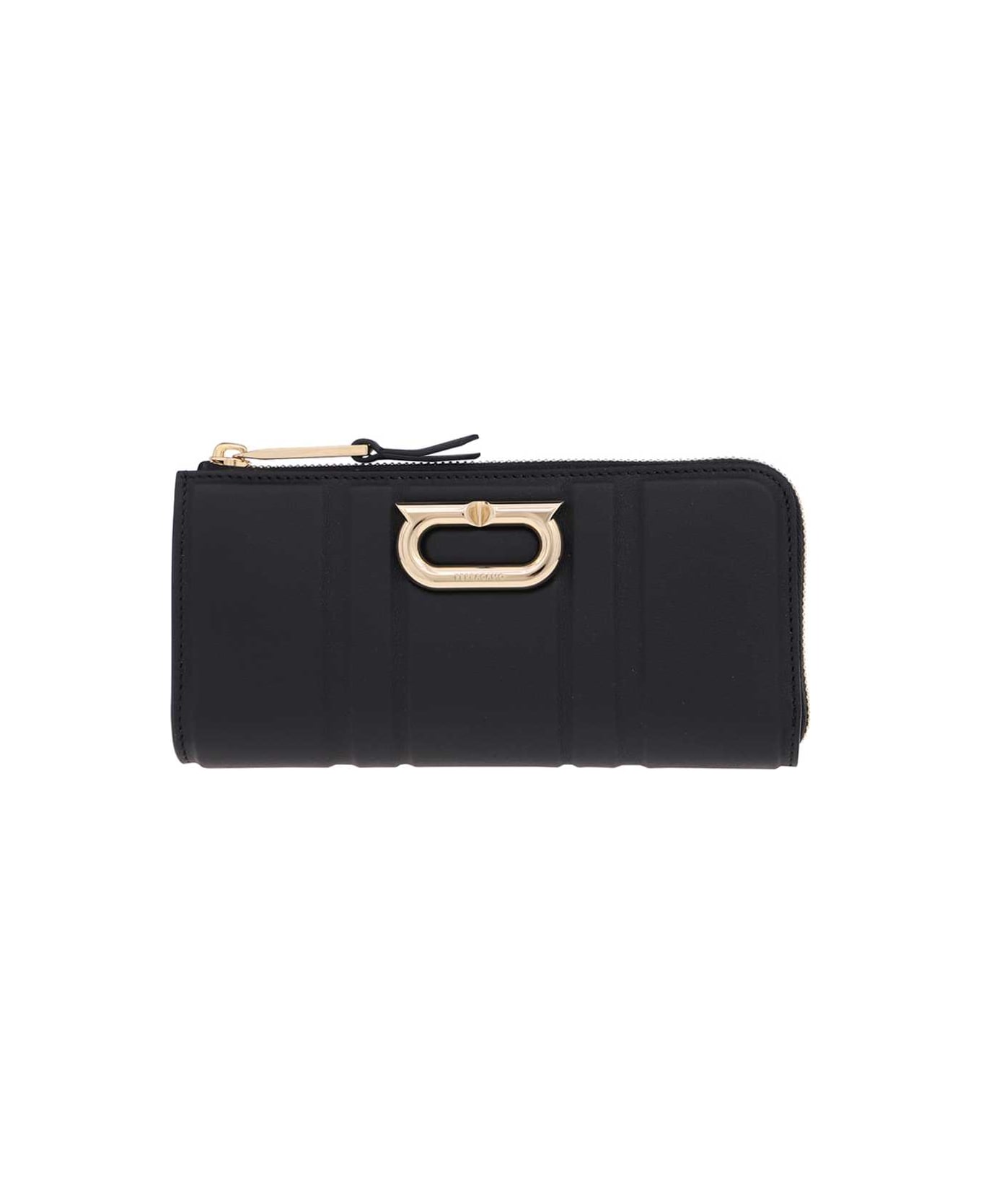 Ferragamo Leather Wallet - black