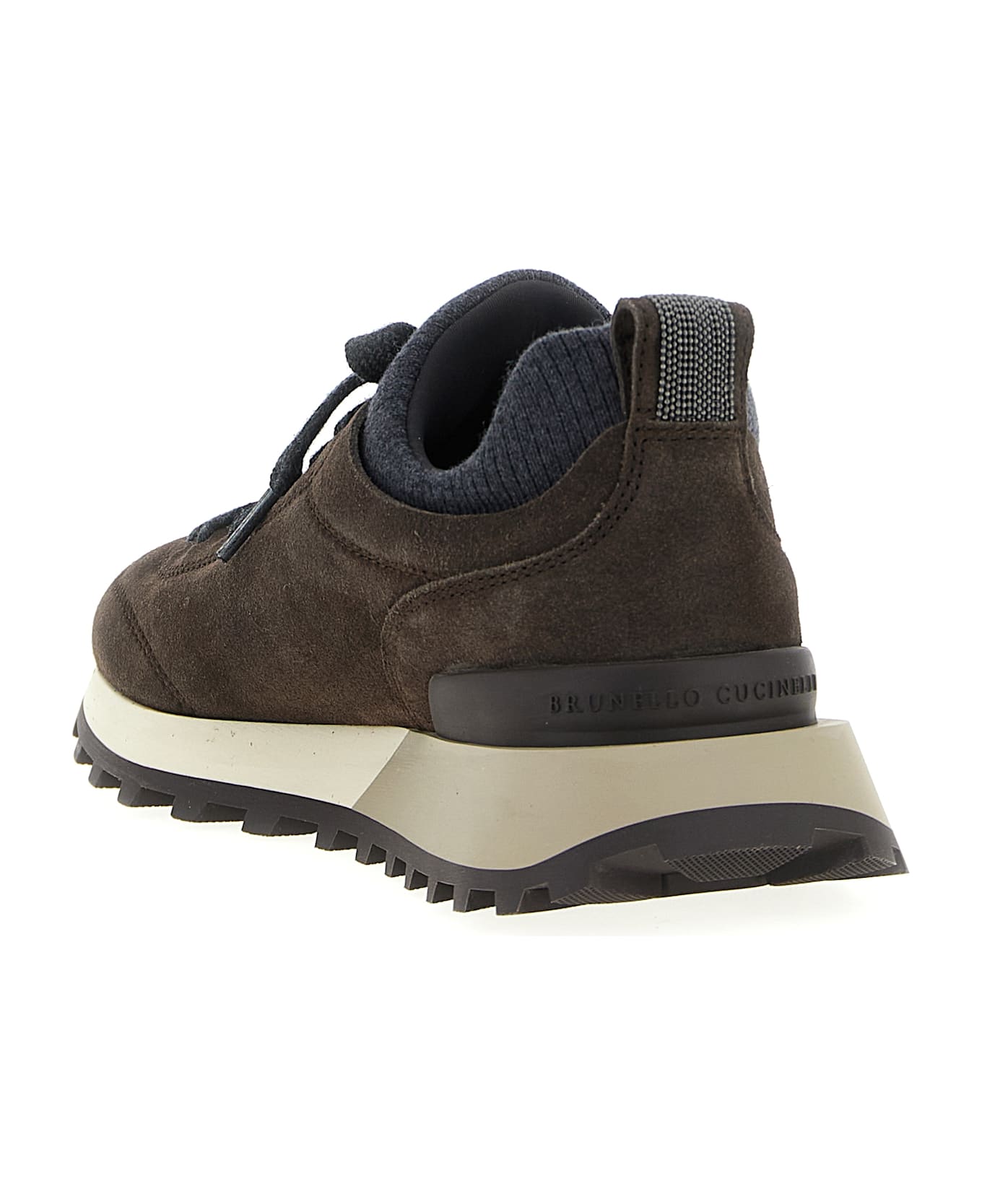 Brunello Cucinelli Suede Sneakers - Brown スニーカー