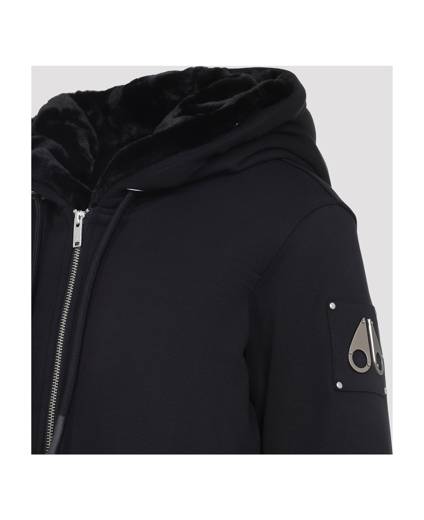 Moose Knuckles Madison Bunny Gold Jacket - Black Black ダウンジャケット