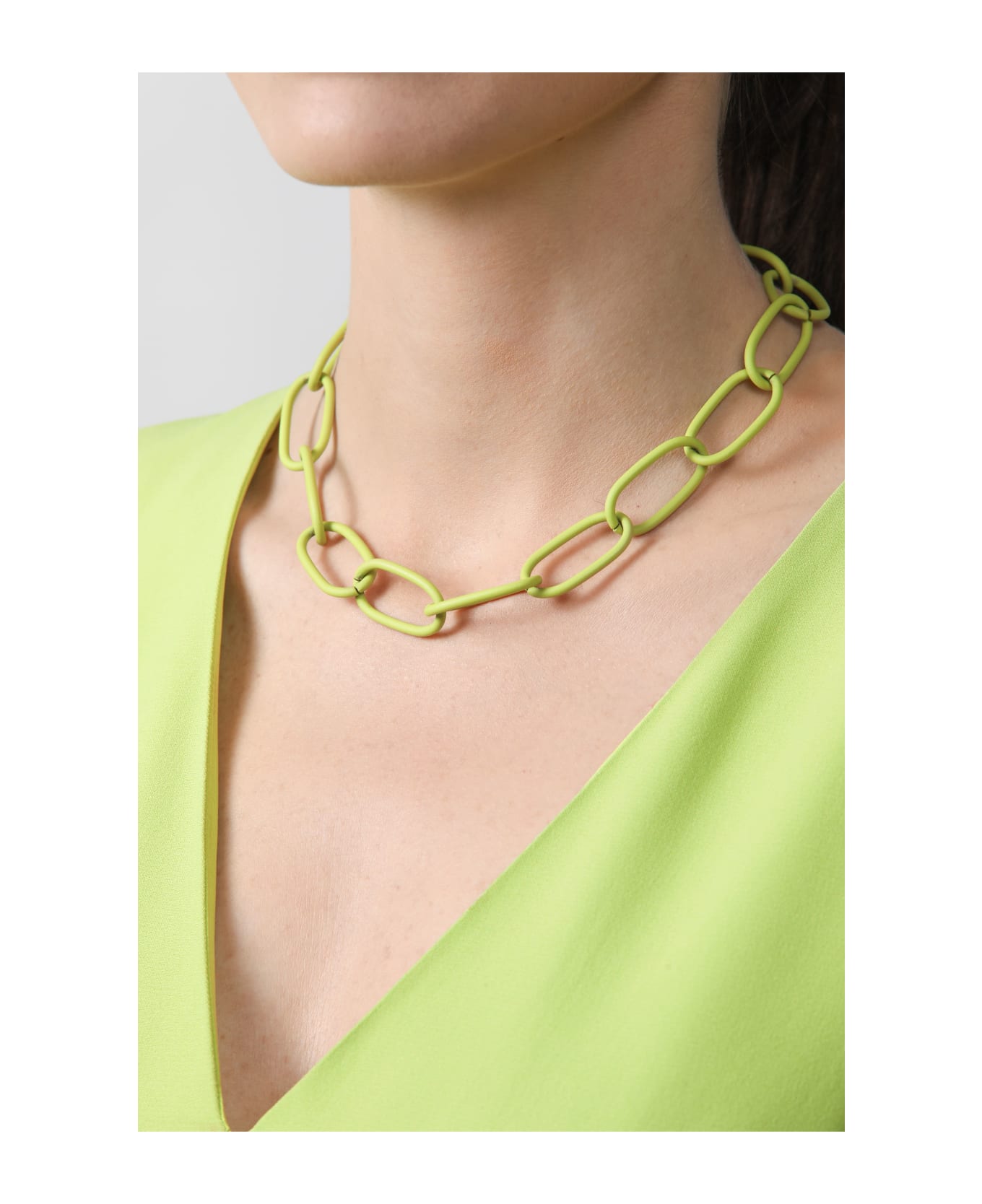 Federica Tosi Lace Bolt Lime - LIME