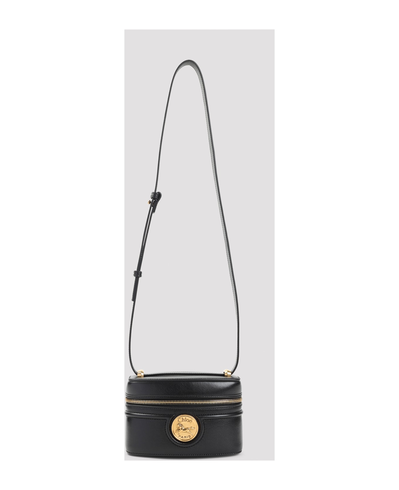 Chloé Horse Medal Shoulder Bag - Black ショルダーバッグ